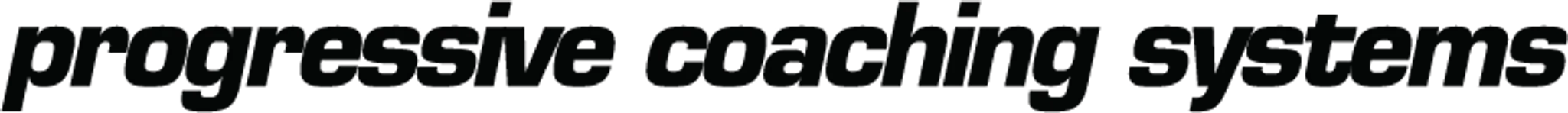 Progressive Coaching Systems