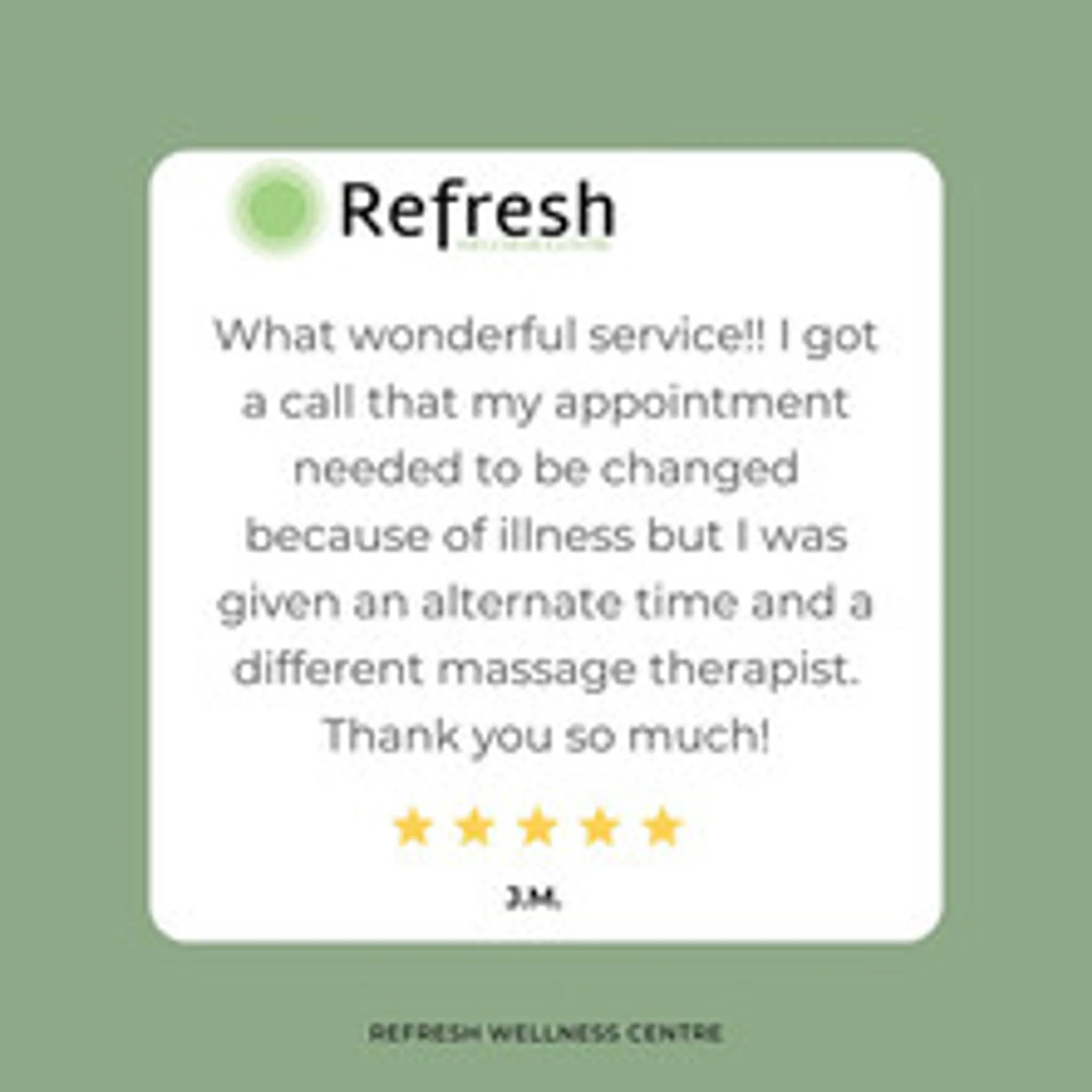 Refresh Wellness Centre