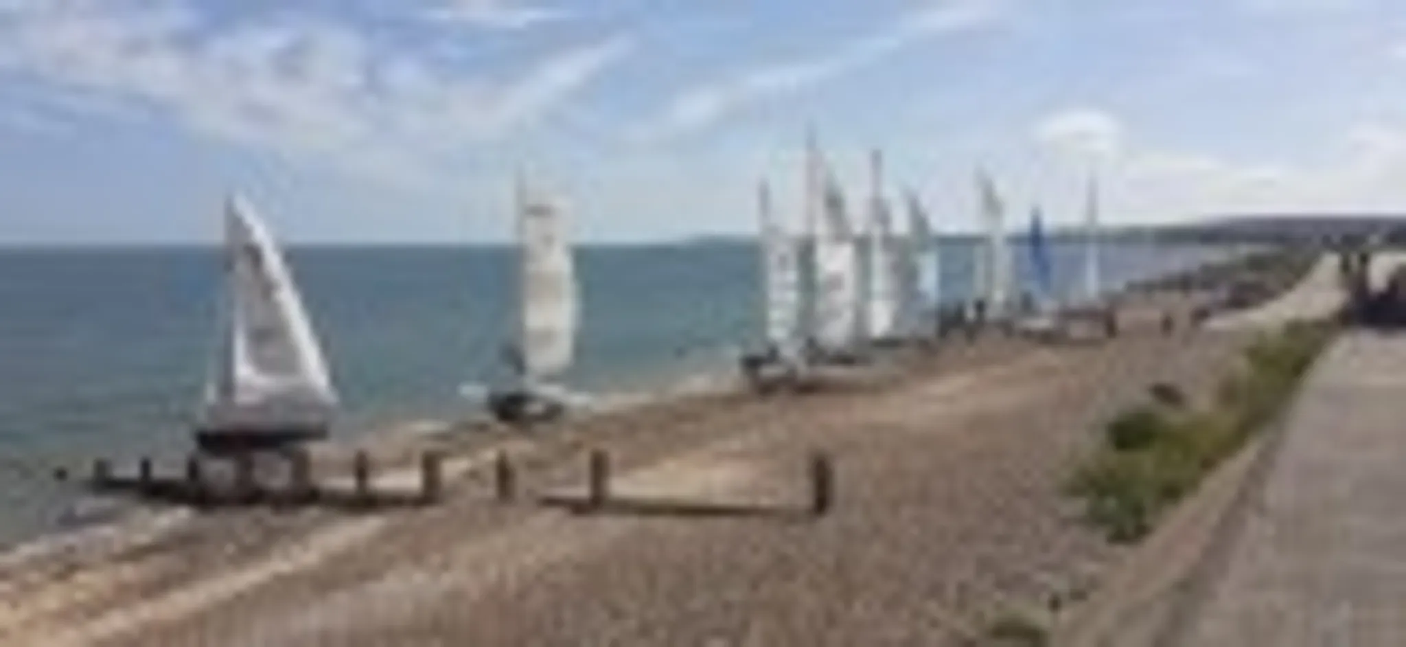 Seasalter Sailing Club Dinghy sailors enjoying annual regatta