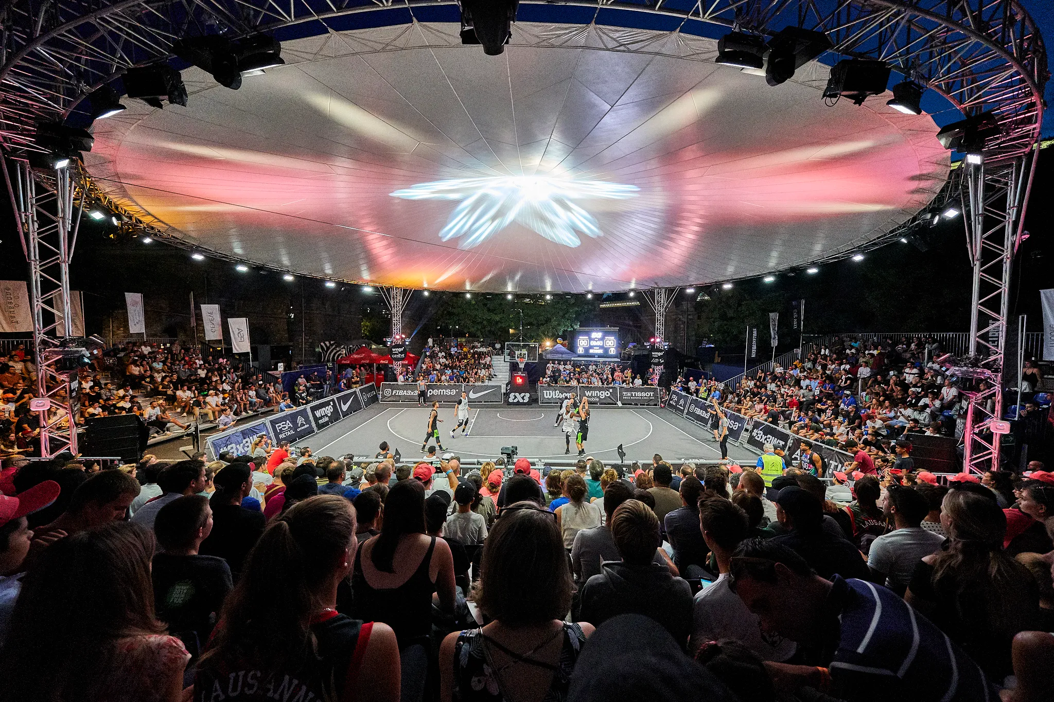 3x3 Basketball banner