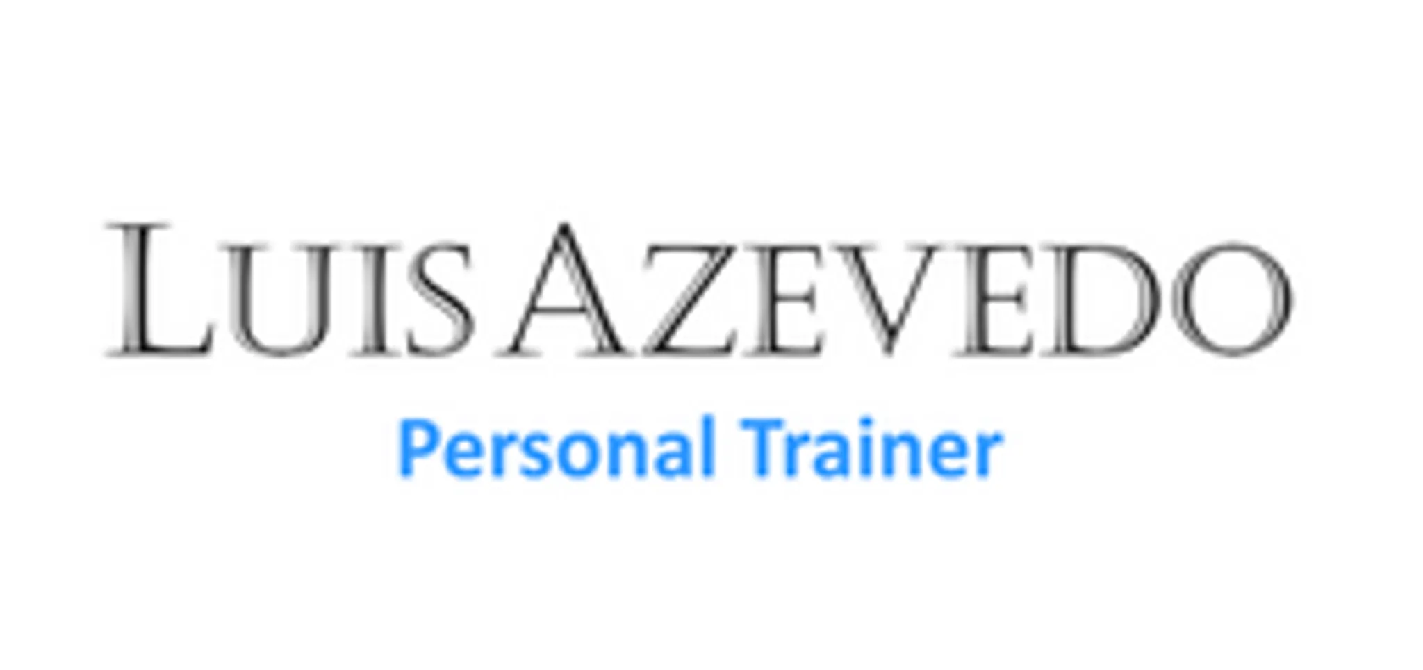 Personal Trainer Luis Azevedo