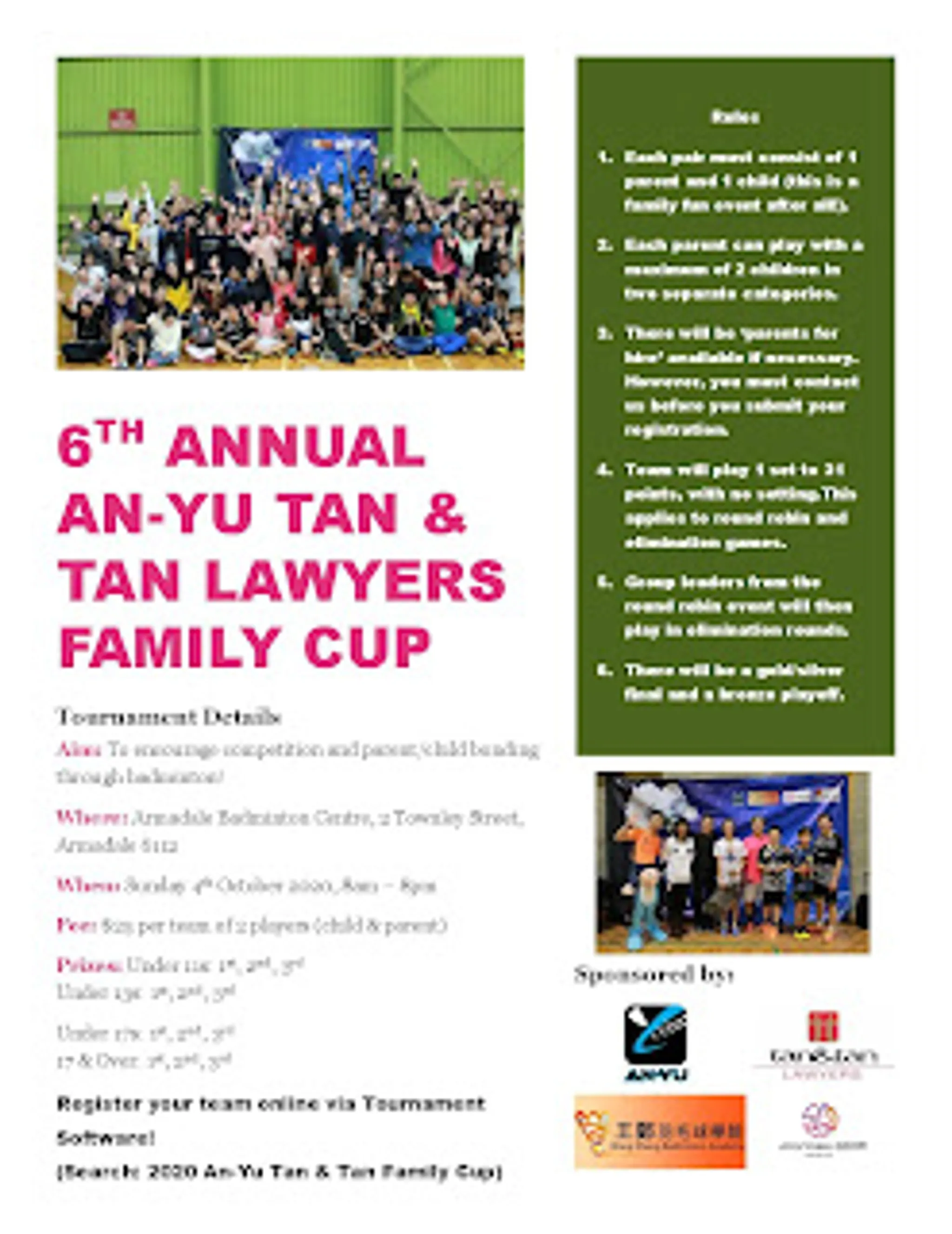 Tan and Tan Family Cup