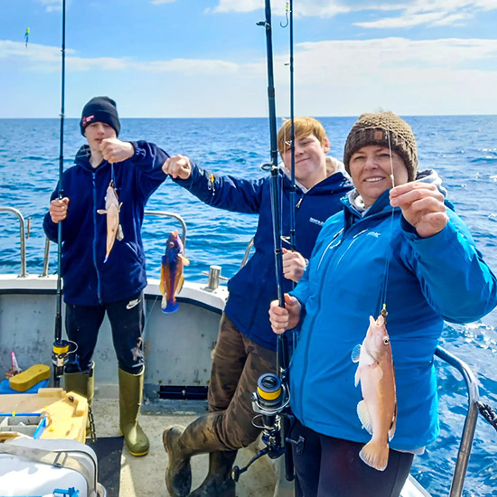 Deep Sea Fishing in Lyme Bay