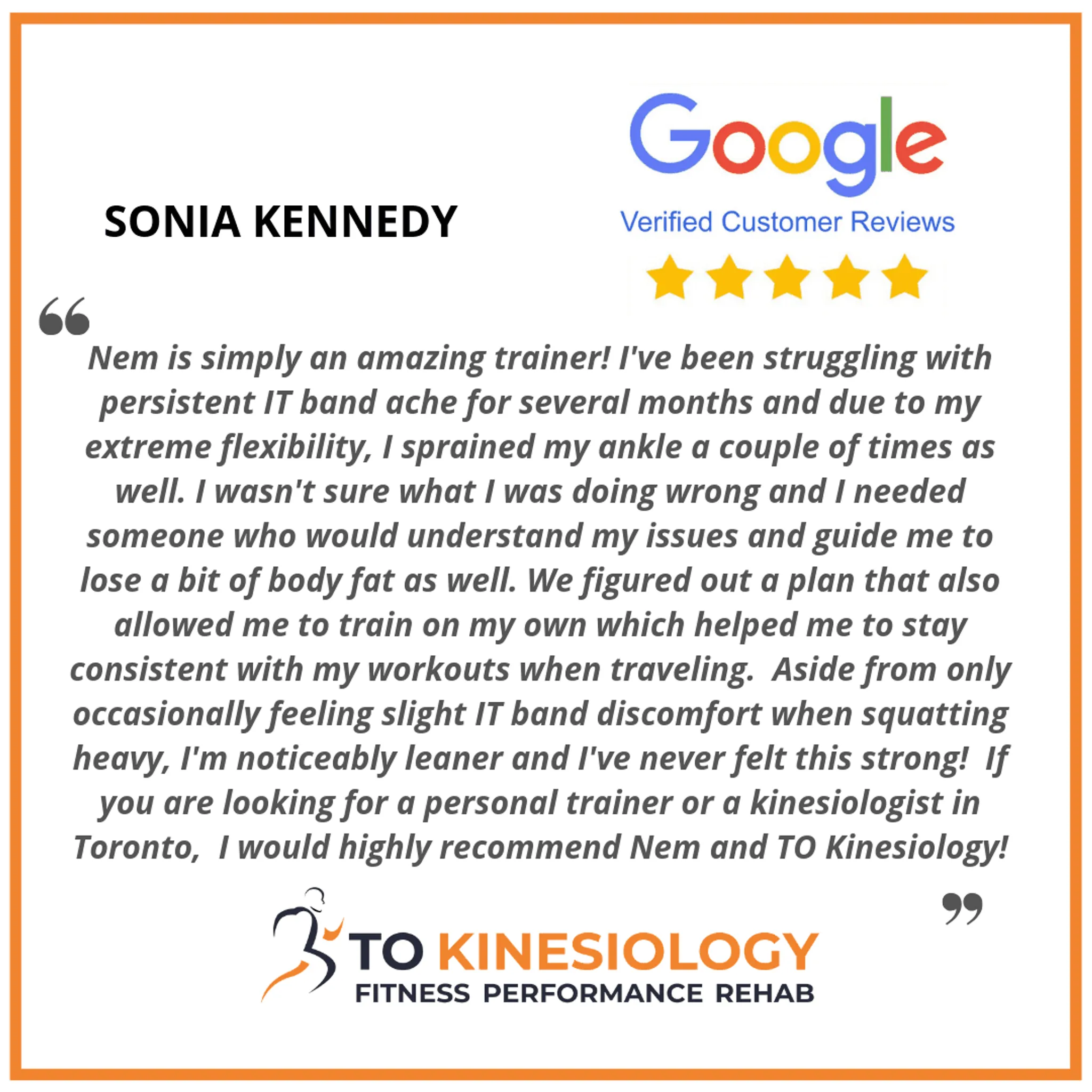 TO Kinesiology - Personal Trainer and Kinesiologist