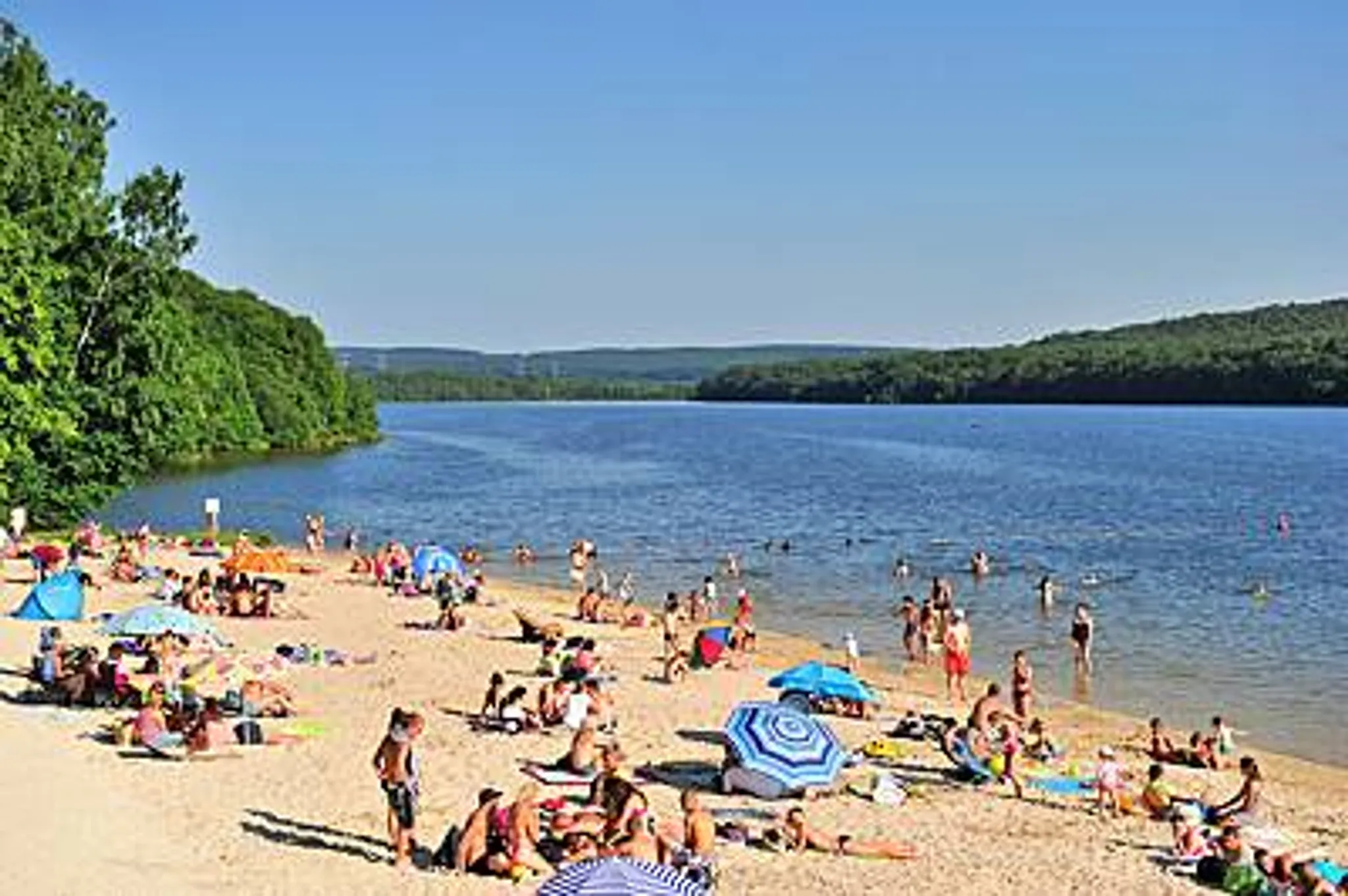Base nautique au Lac des Vieilles Forges