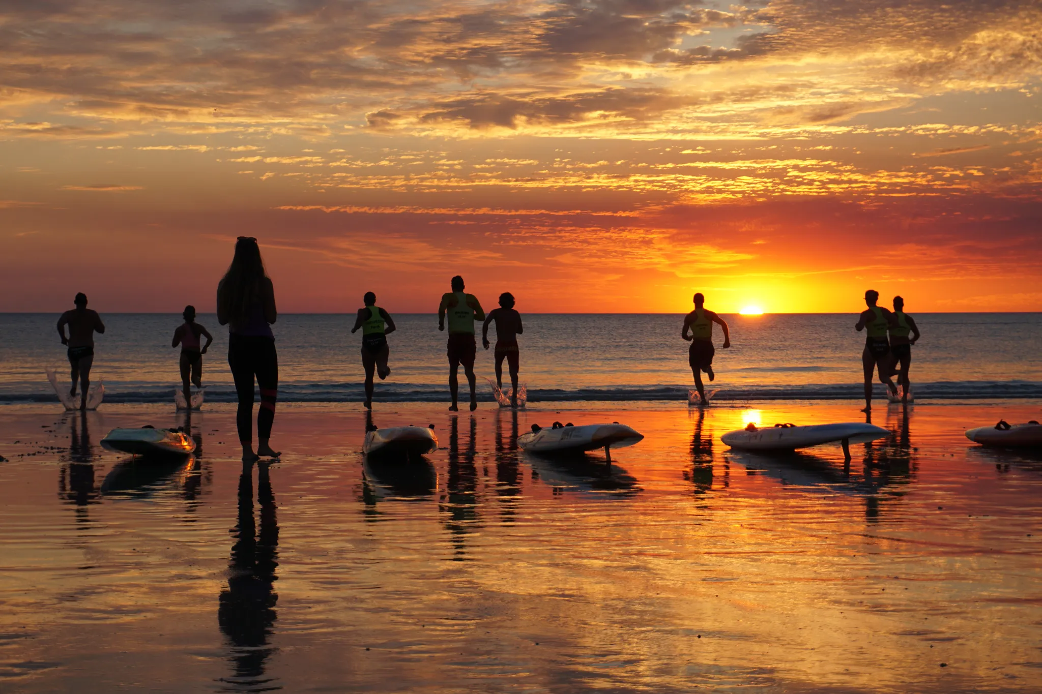 Sunset Challenge Surf Life Saving Event