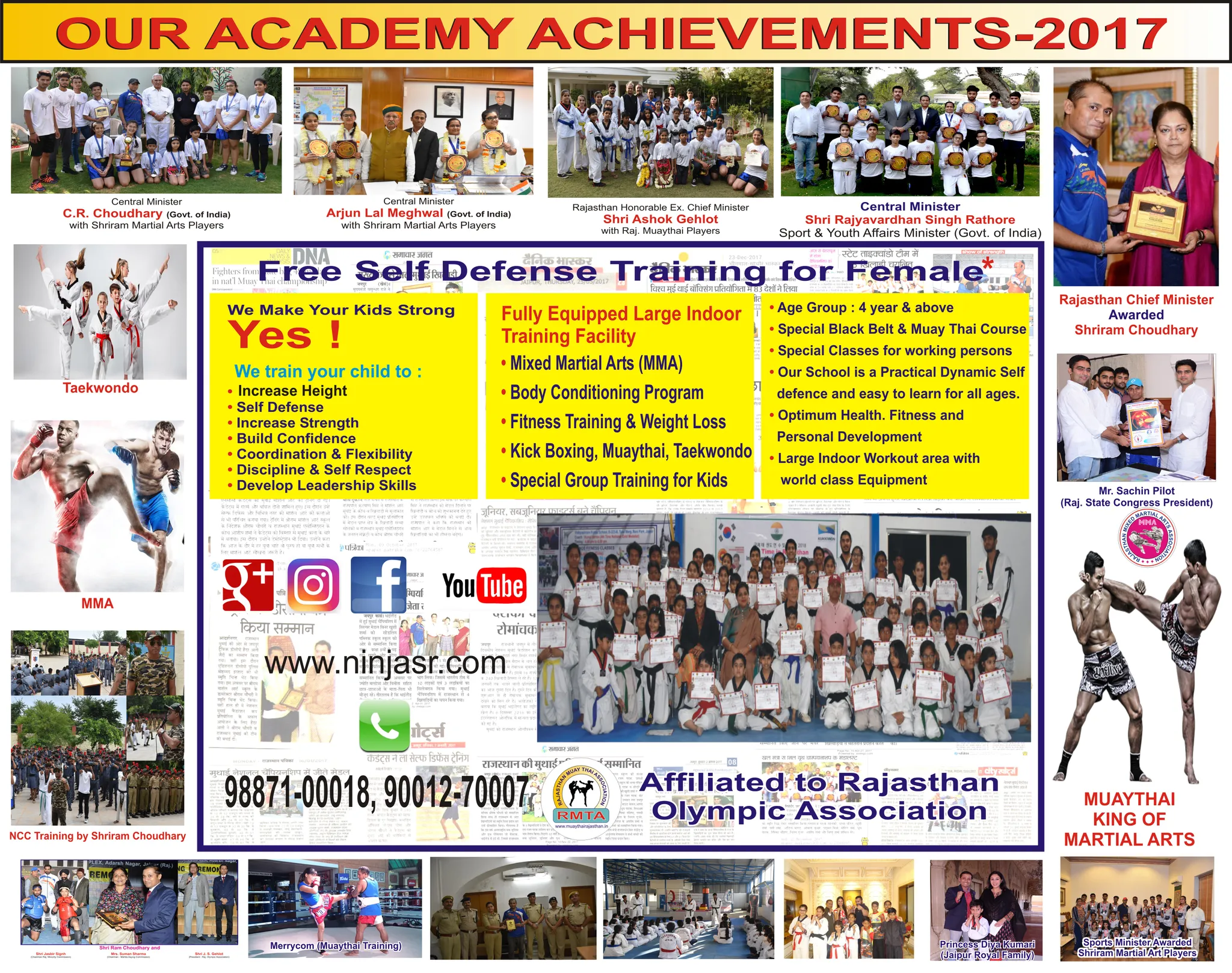 Shriram Martial Arts School Of India Jagatpura