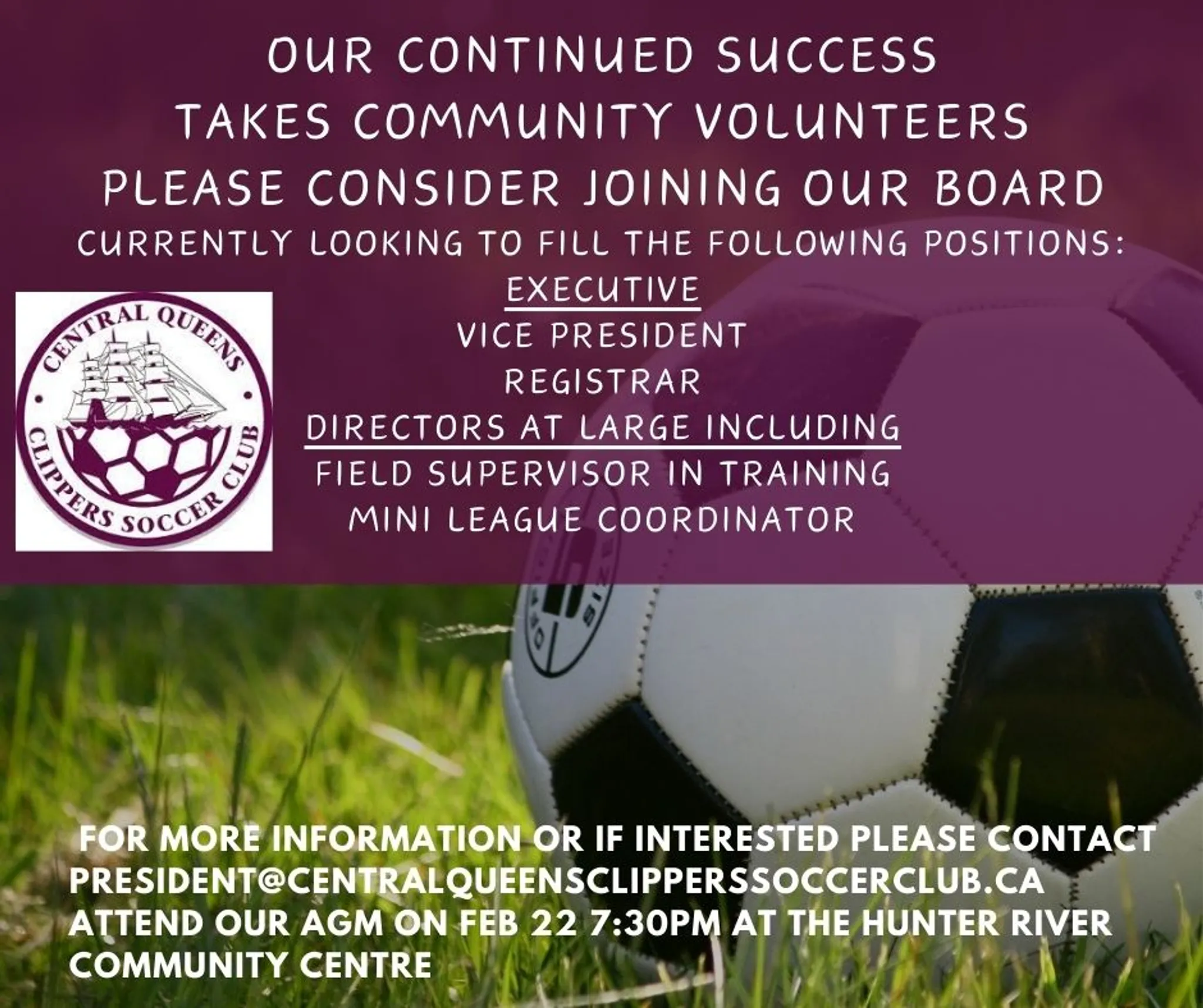 Youth League Soccer Summer Season Registration