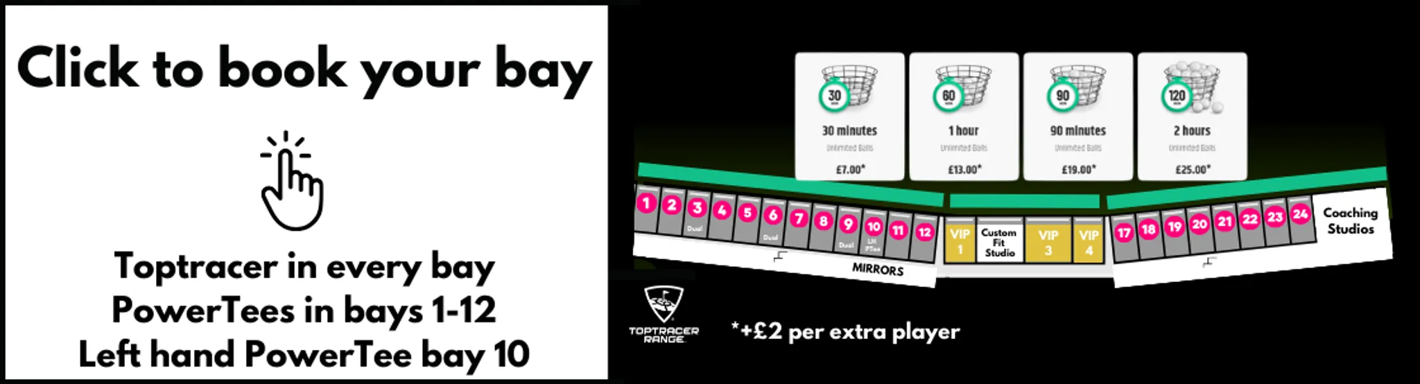 All-weather driving range