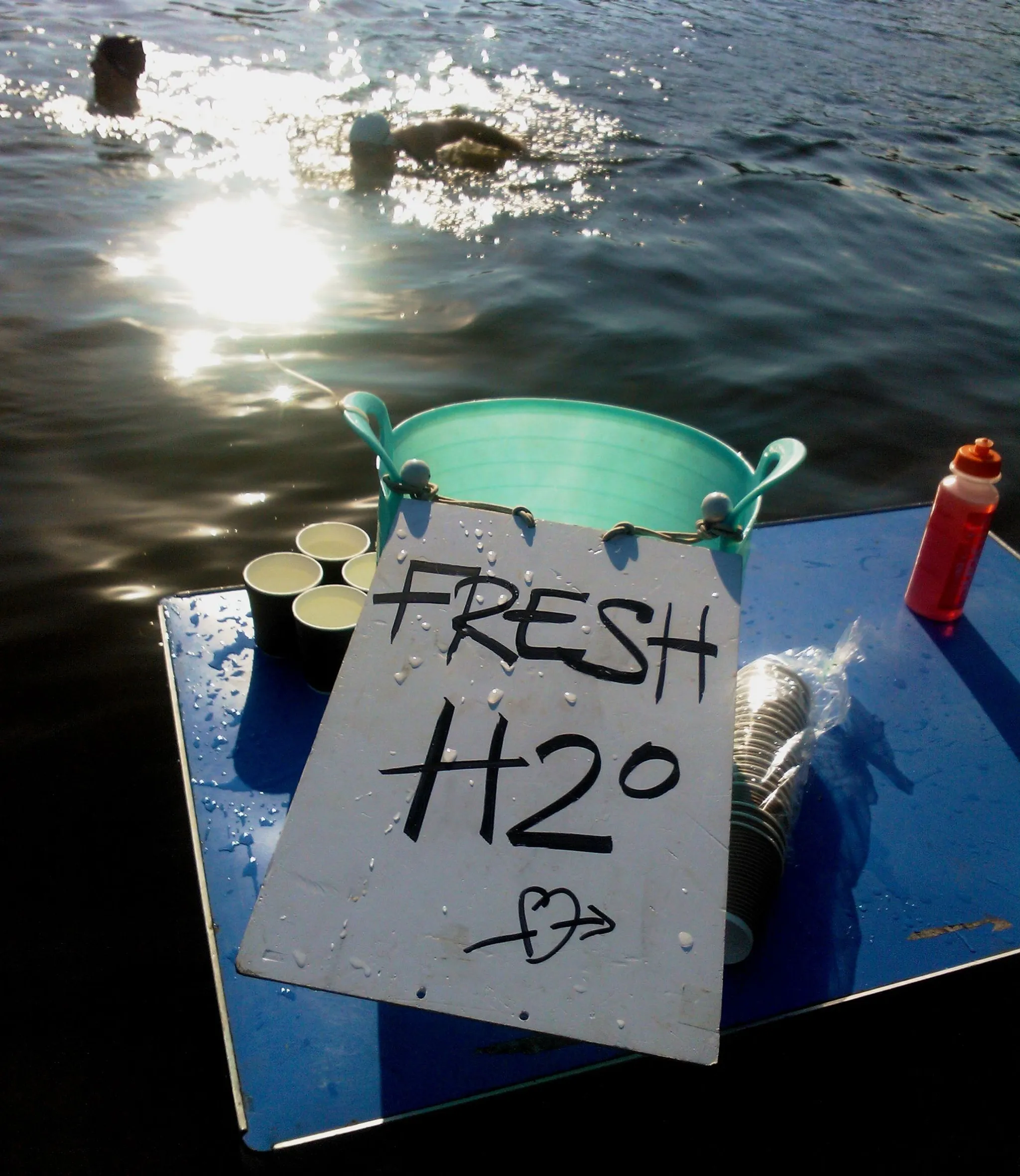 New Year's Day 2025 Swim at Salford Quays