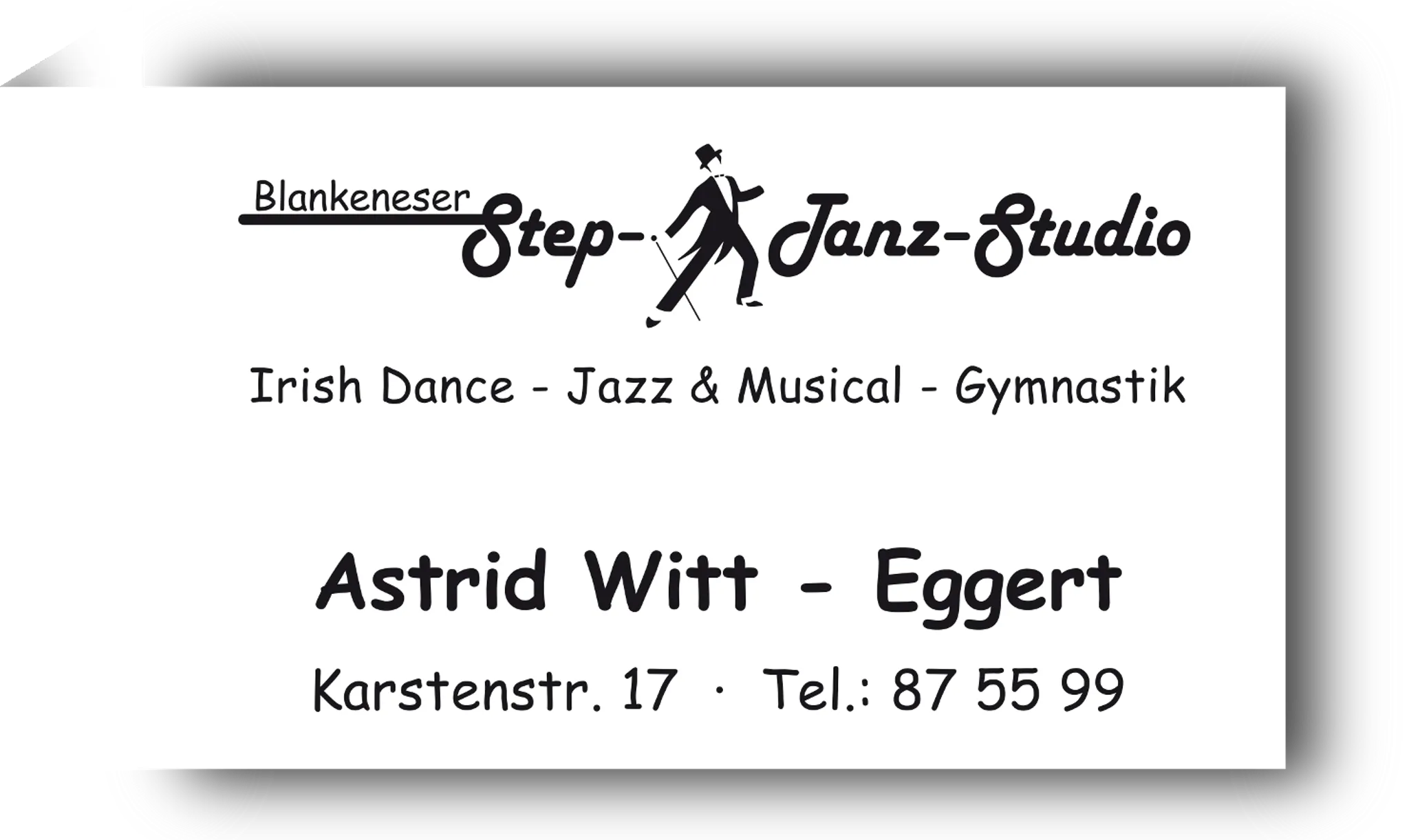 Nikolaus Witt-Eggert Astrid Tanzschule u. Eggert