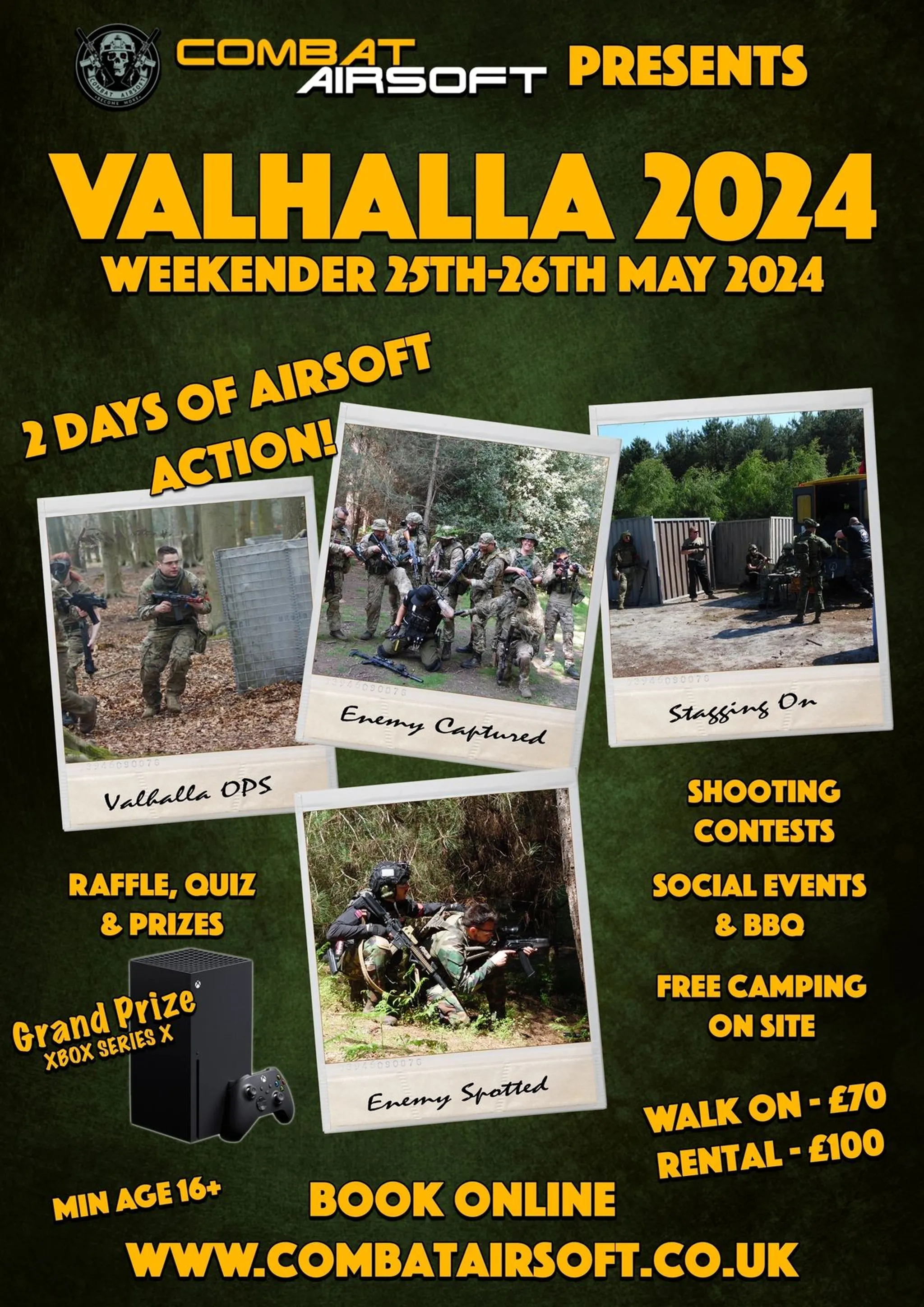 Valhalla Weekender 2024 Airsoft Event