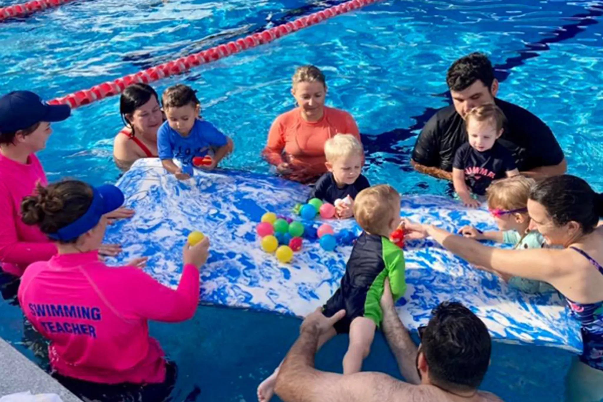 Little Royals Swim School Infant Aquatics Program