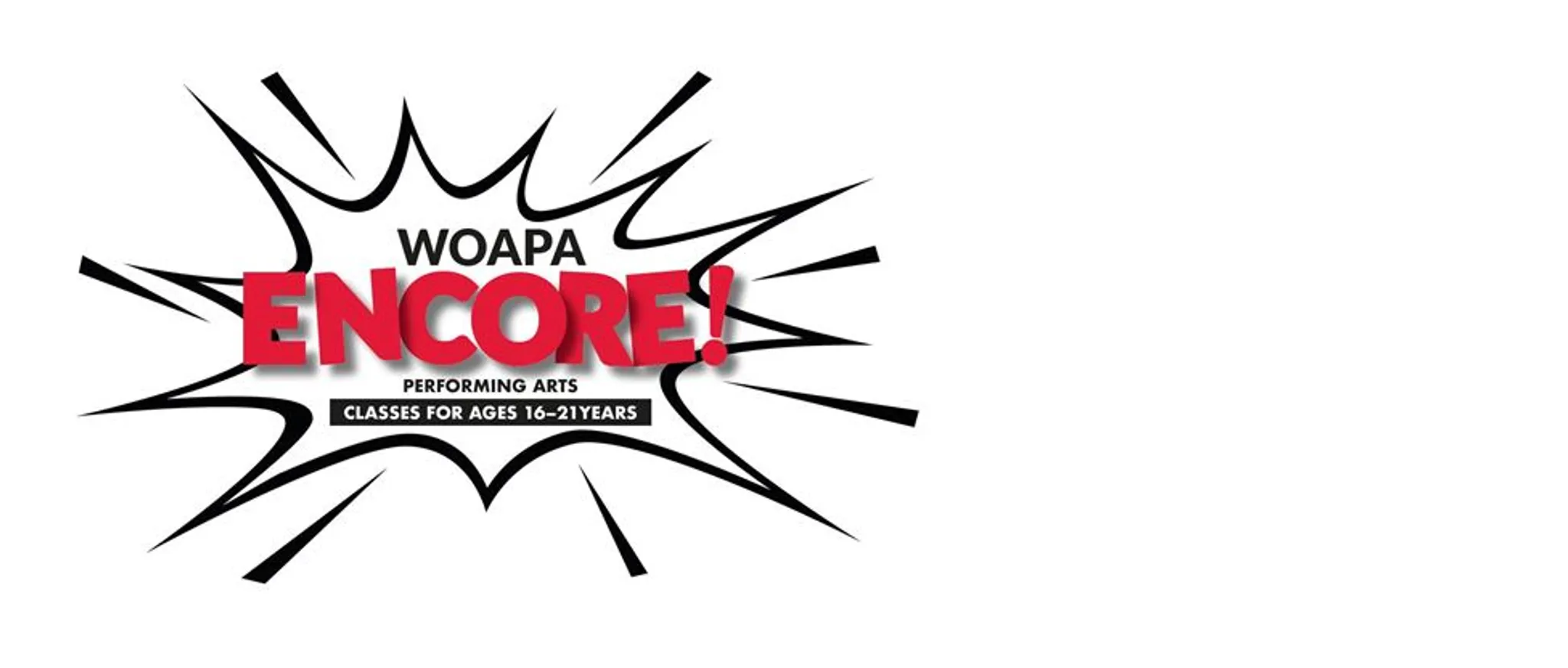 WOAPA 'ENCORE!' class for ages 16 – 21yrs