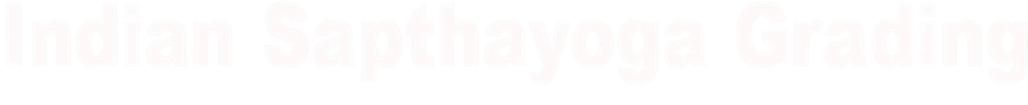 INDIAN SAPTHAYOGA GRADING - MASTER MUTHUKUMARAN