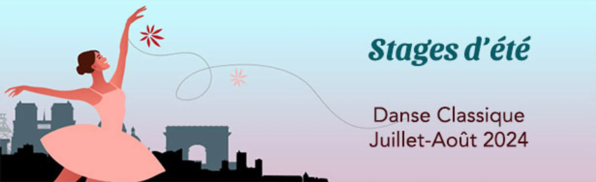 Stages de danse classique pour adultes - Été 2024
