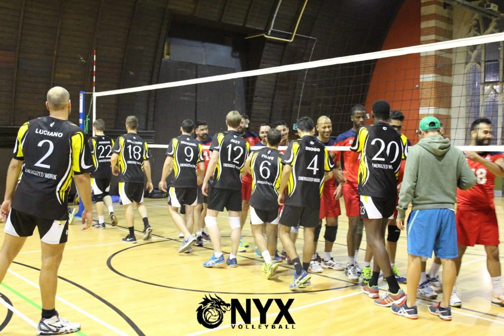 National Volleyball League Debut Game