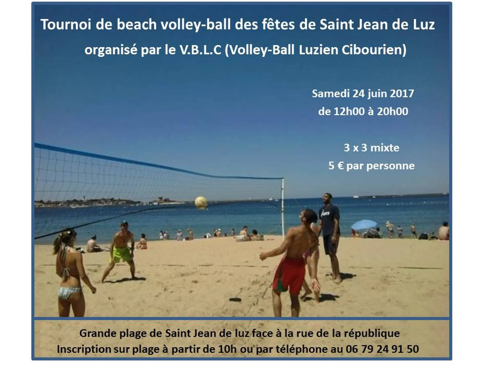 Soirée soft volley-ball 2024