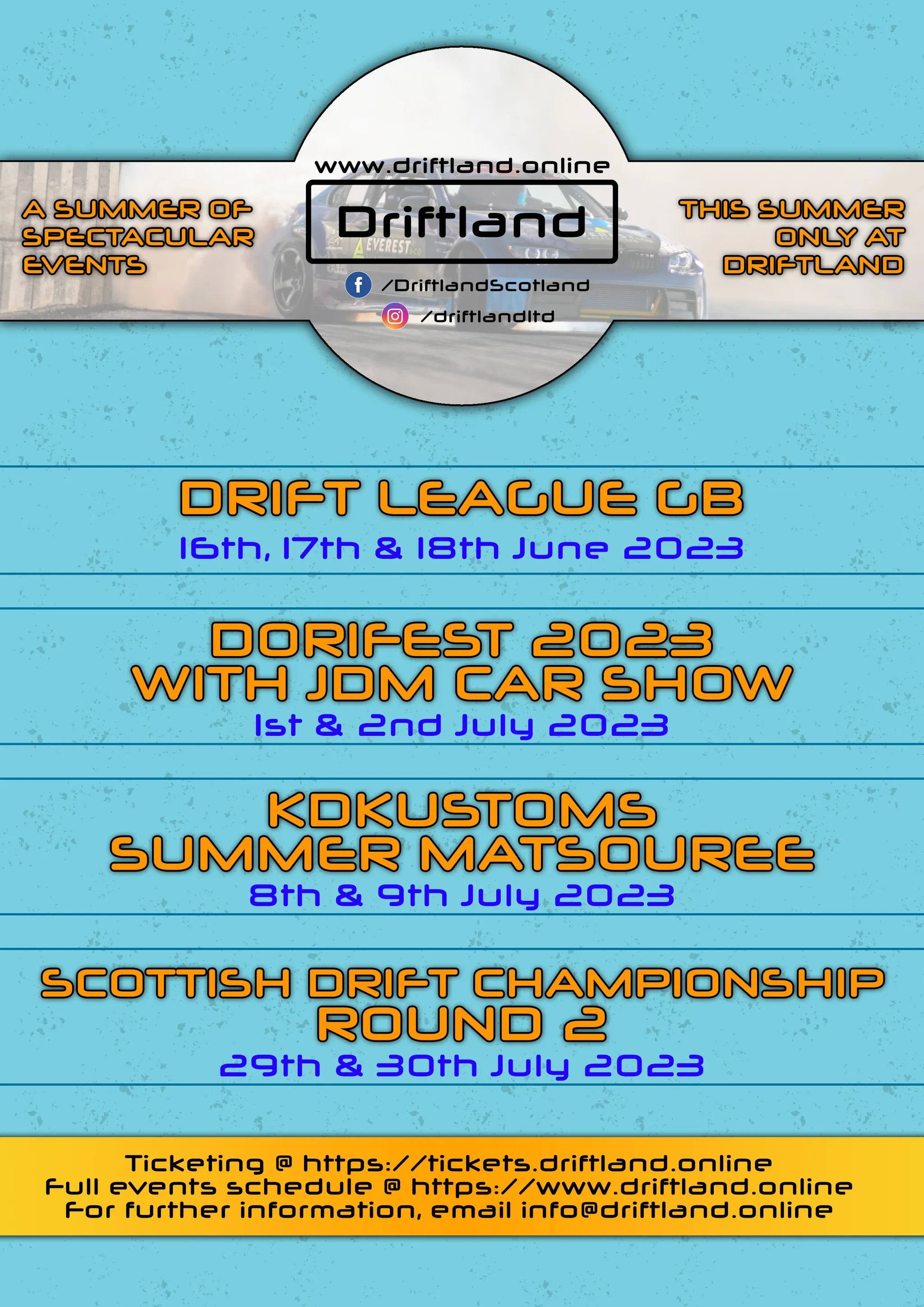 Driftland Drift Practice Session 2024