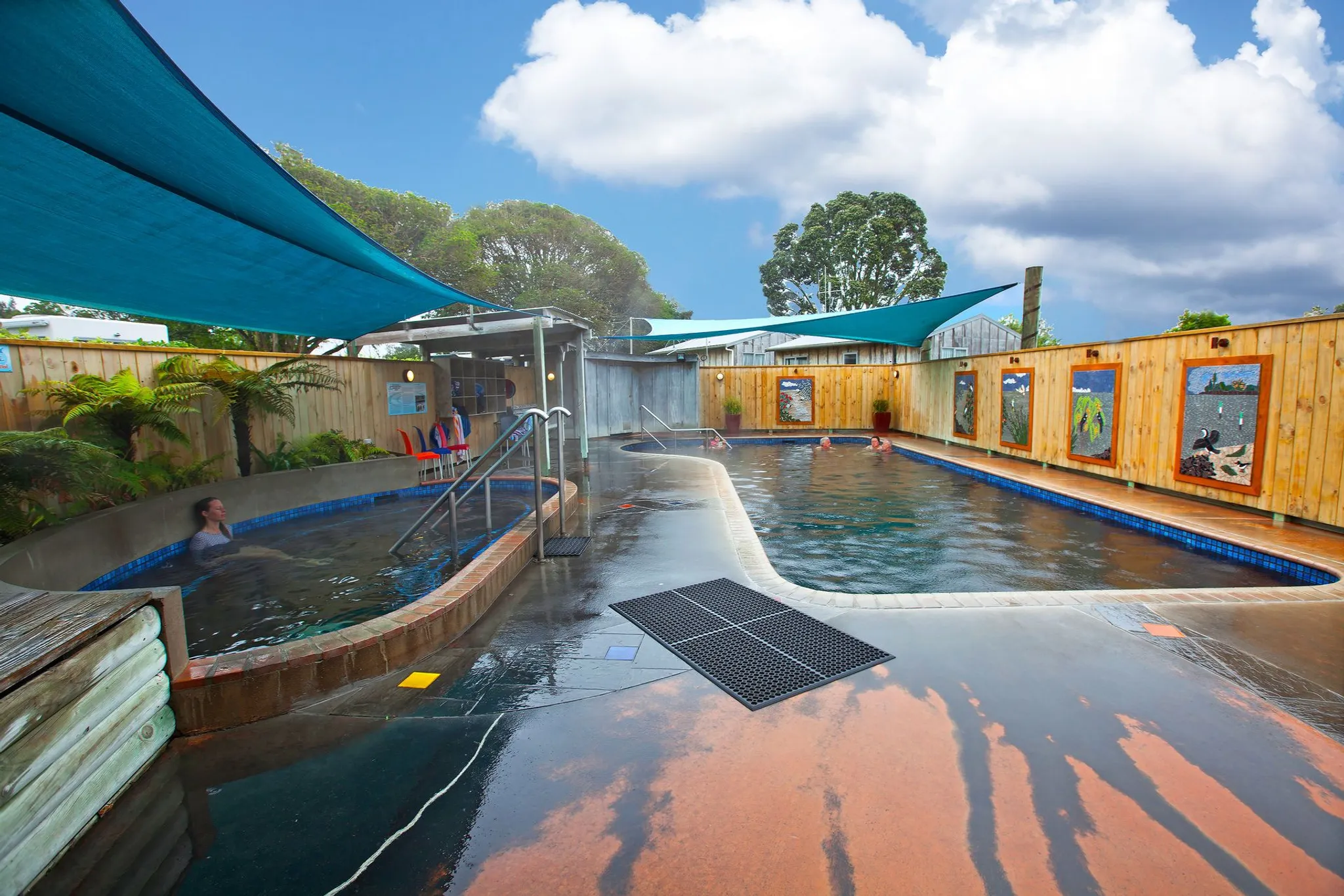 Athenree Hot Springs Refurbishment Completed