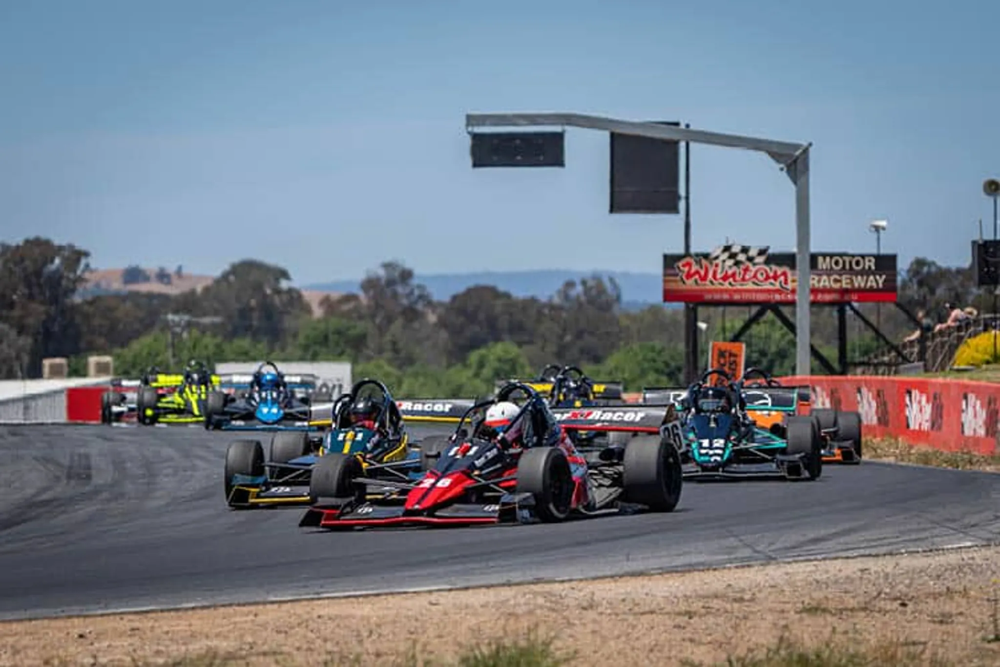 Winton Racecar Test Day