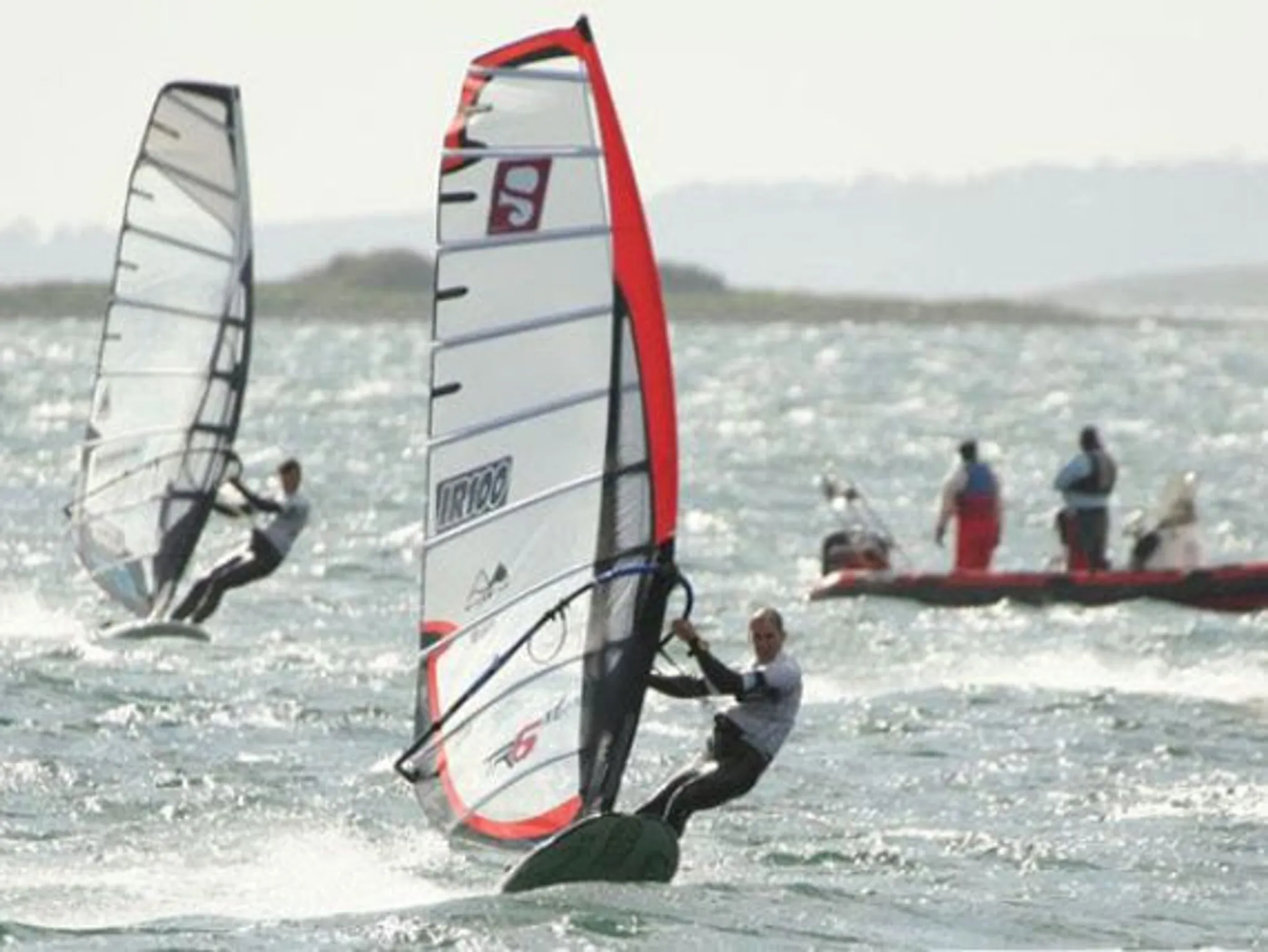 Windsurfing at Newtownards SC