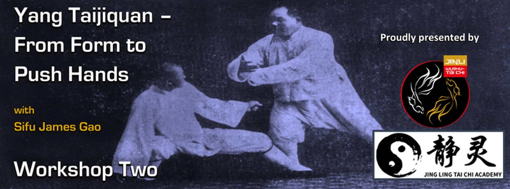 Yang Taijiquan - From Theory to Application - Workshop Three