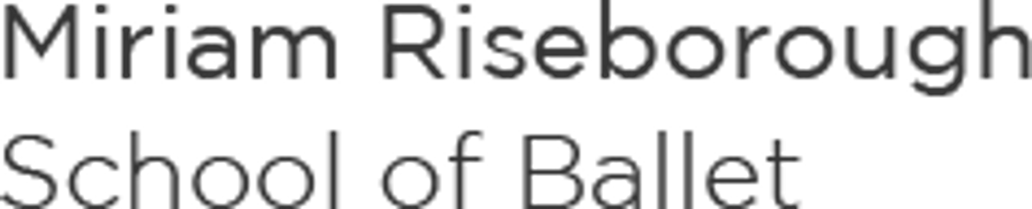 Miriam Riseborough School of Ballet