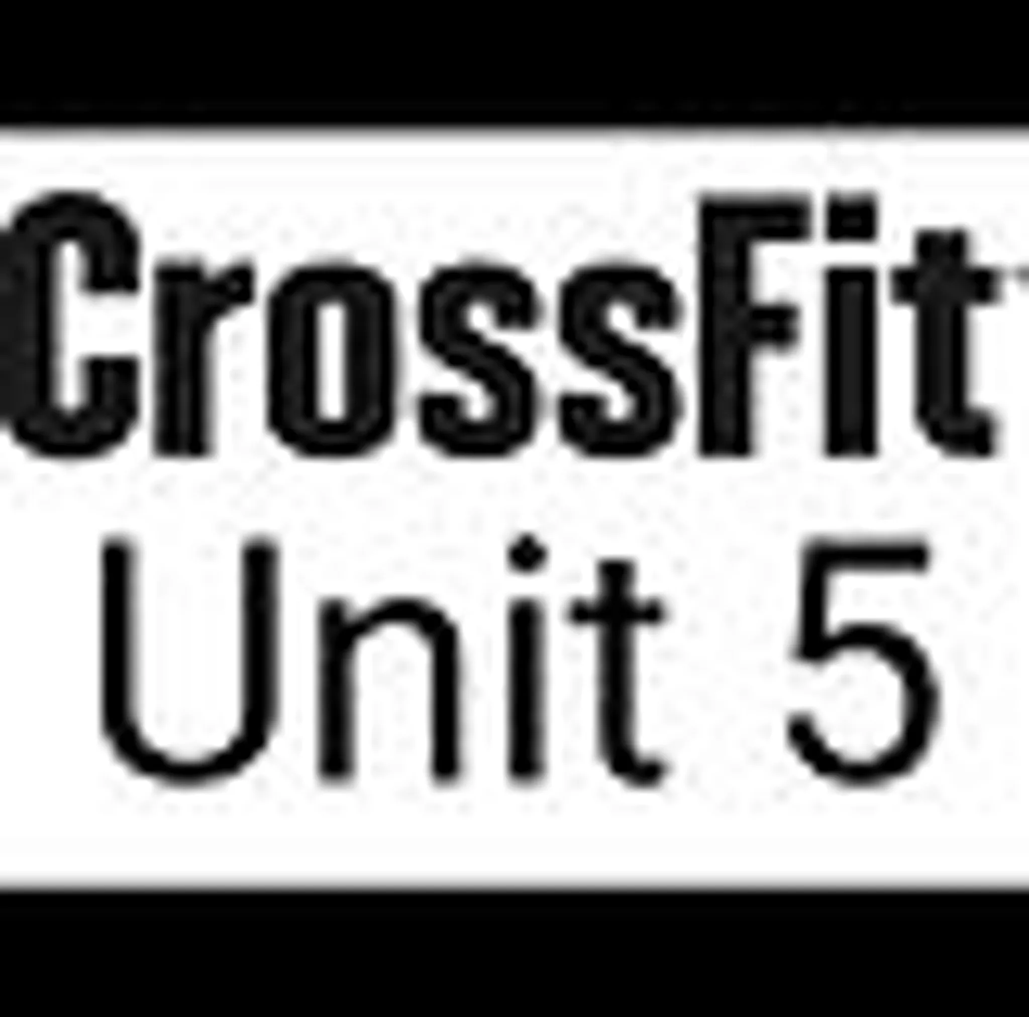CrossFit Unit 5 / Frontline Fitness