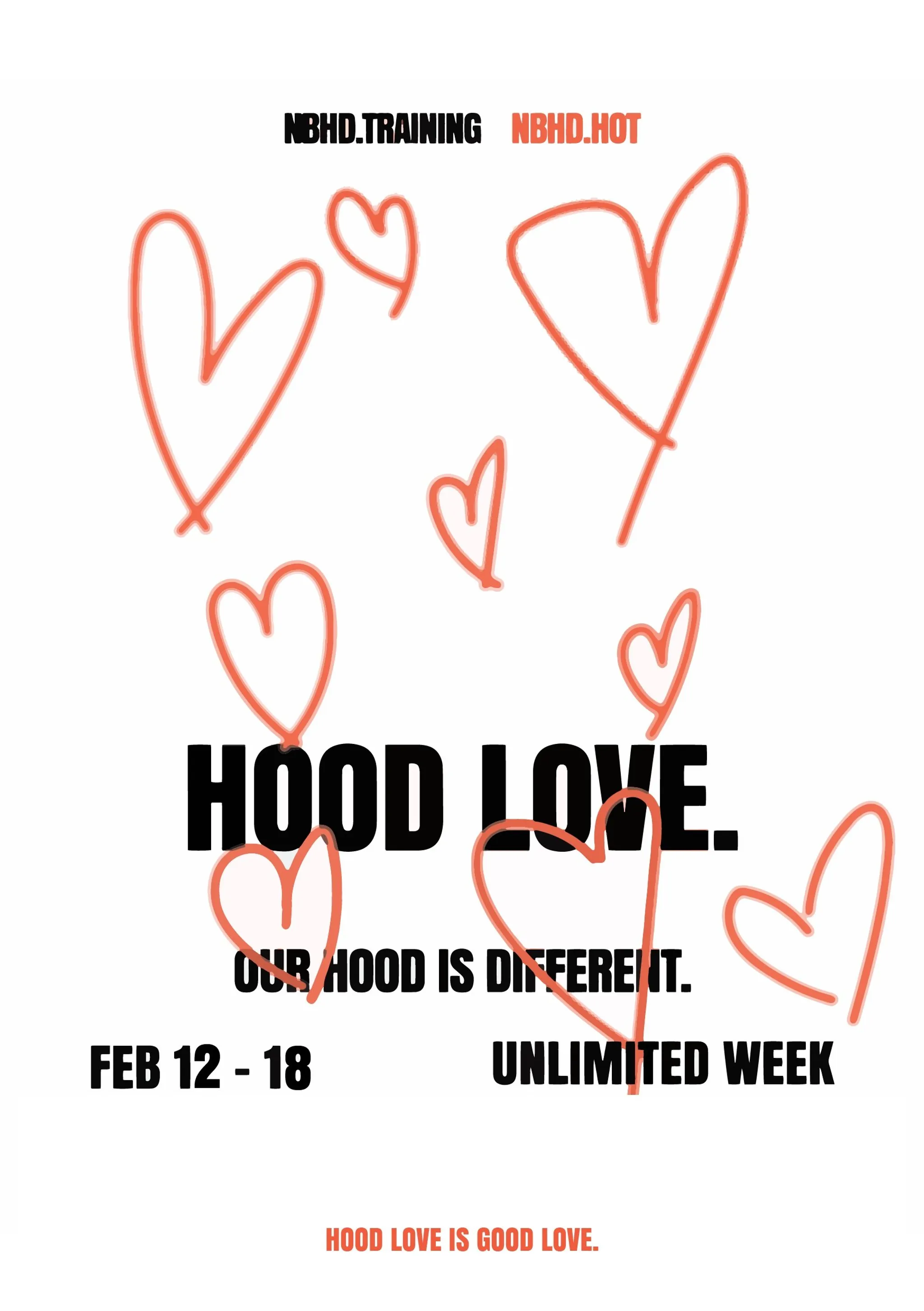 Hood Love Week