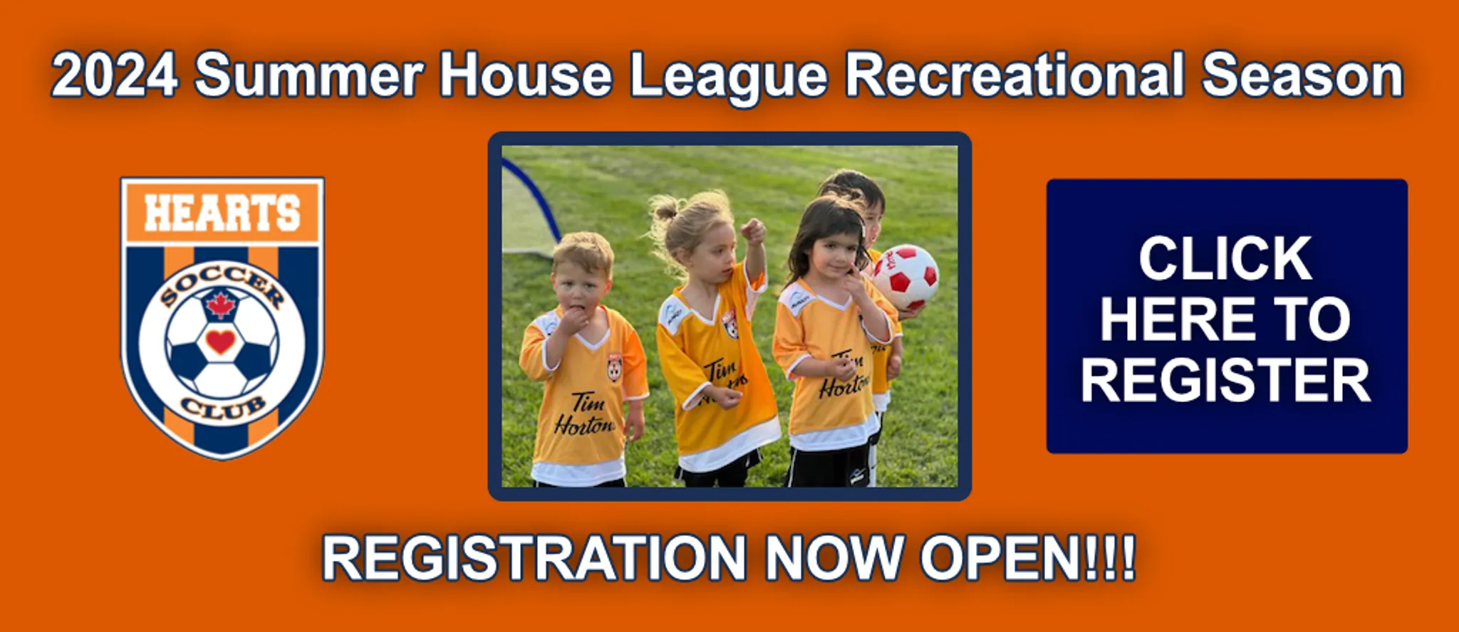 North York Hearts Soccer Club Summer 2024 Program