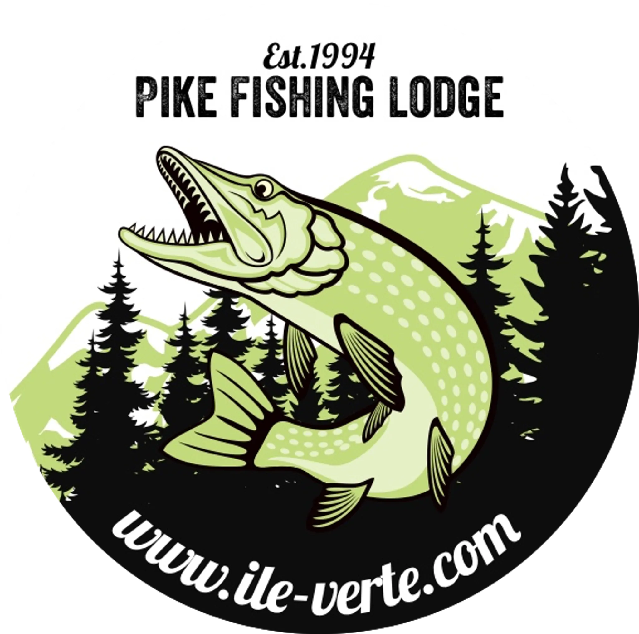 L'ile Verte Pike fishing lodge