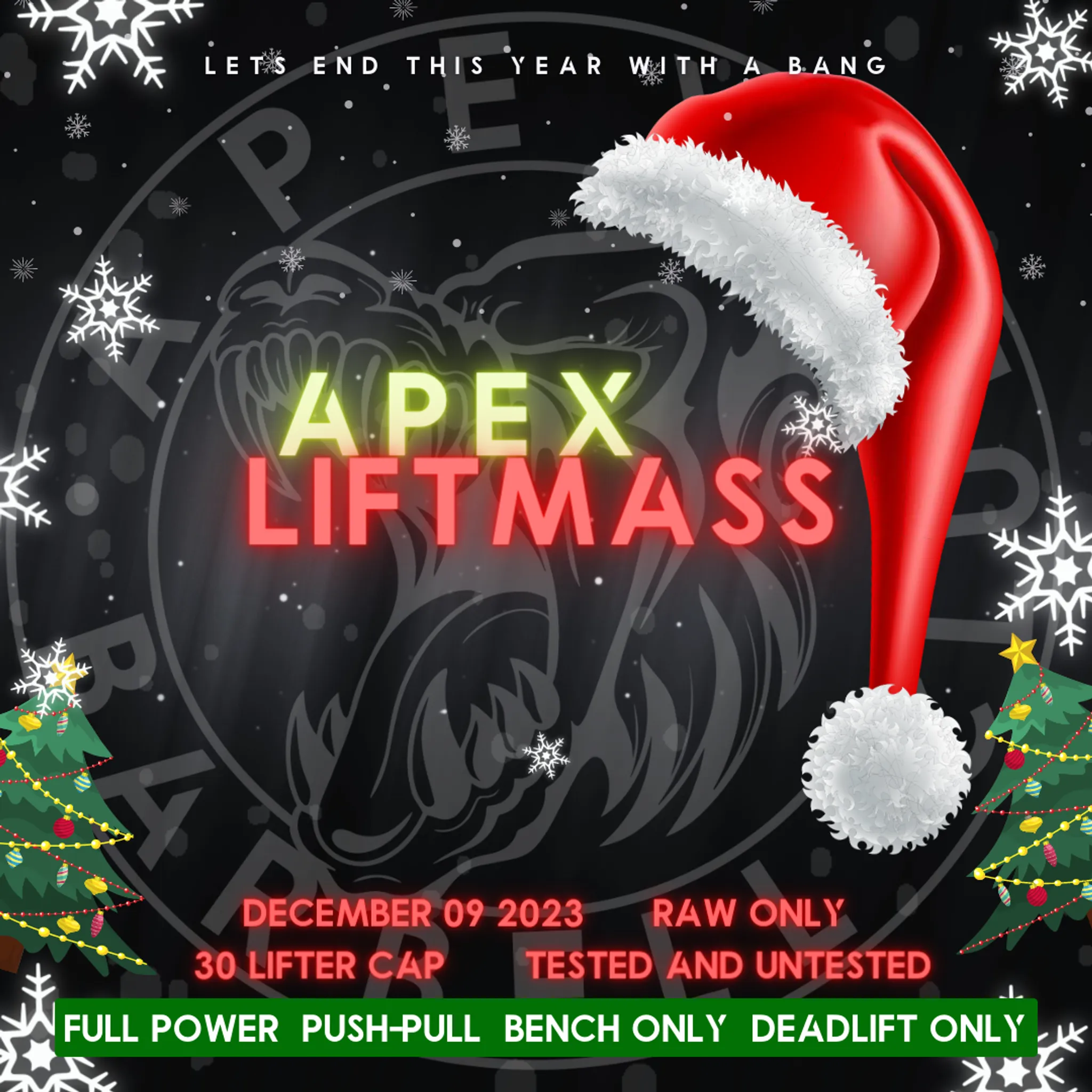 Apex TOP3 Powerlifting Competition