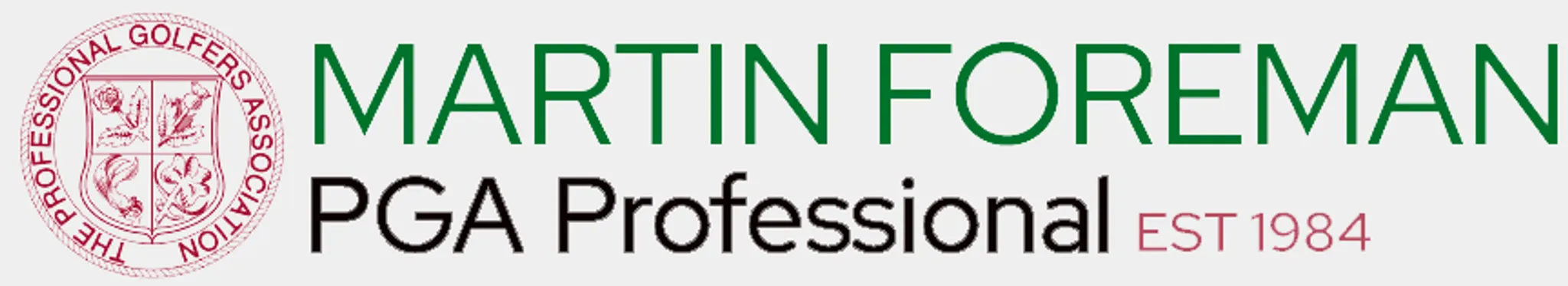 Leigh on Sea Golf Lessons - Martin Foreman