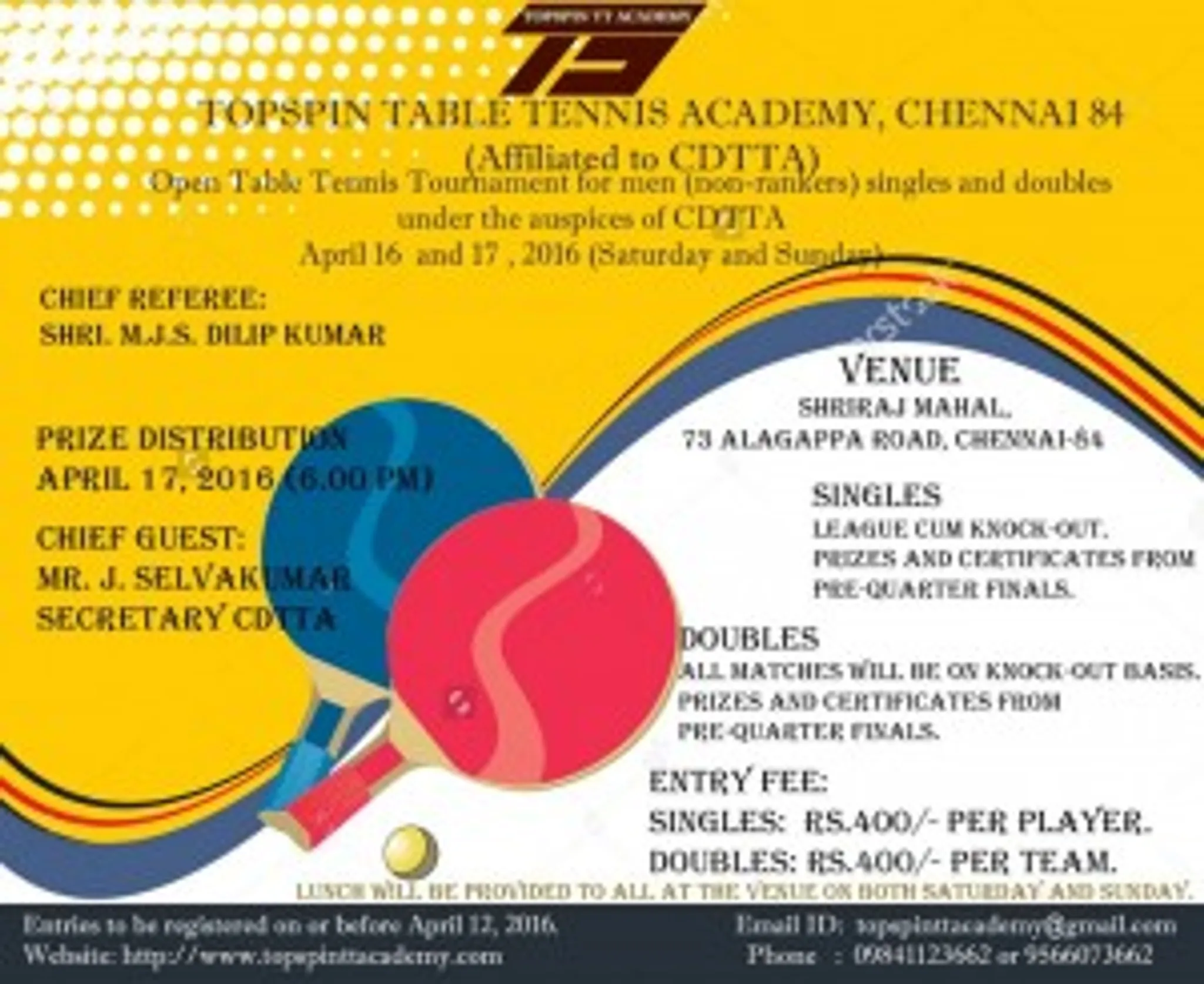 TOPSPIN TABLE TENNIS ACADEMY