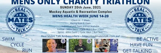 Real Mates Talk - Mens Only Triathlon Real Mates Talk - Mens Only Triathlon