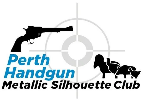 Perth Handgun Metallic Silhoute