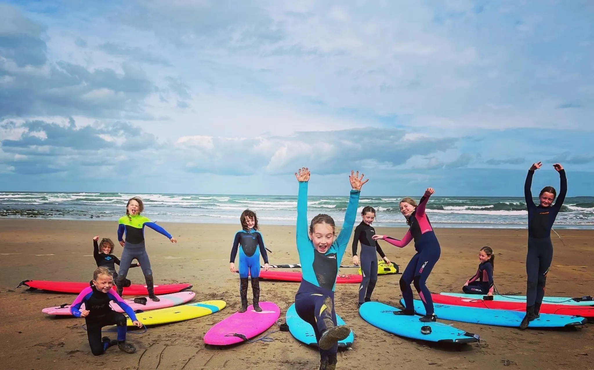 Kid's Surf Camp in Strandhill