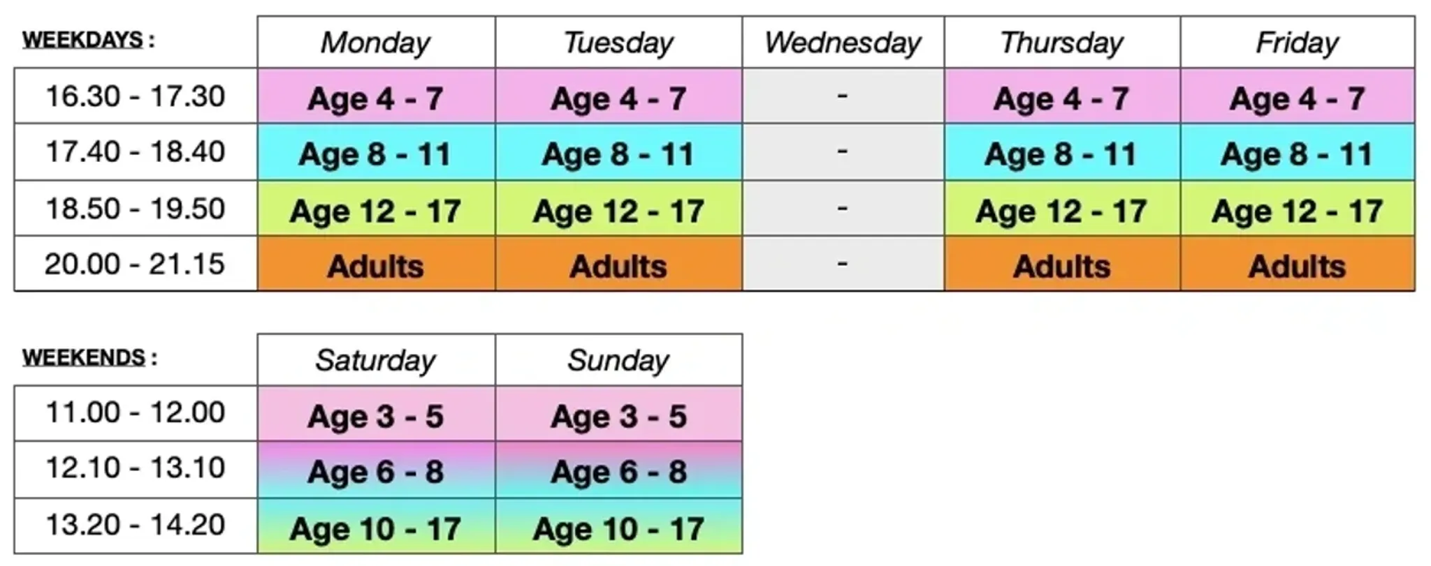 Holiday Fun Day Camp