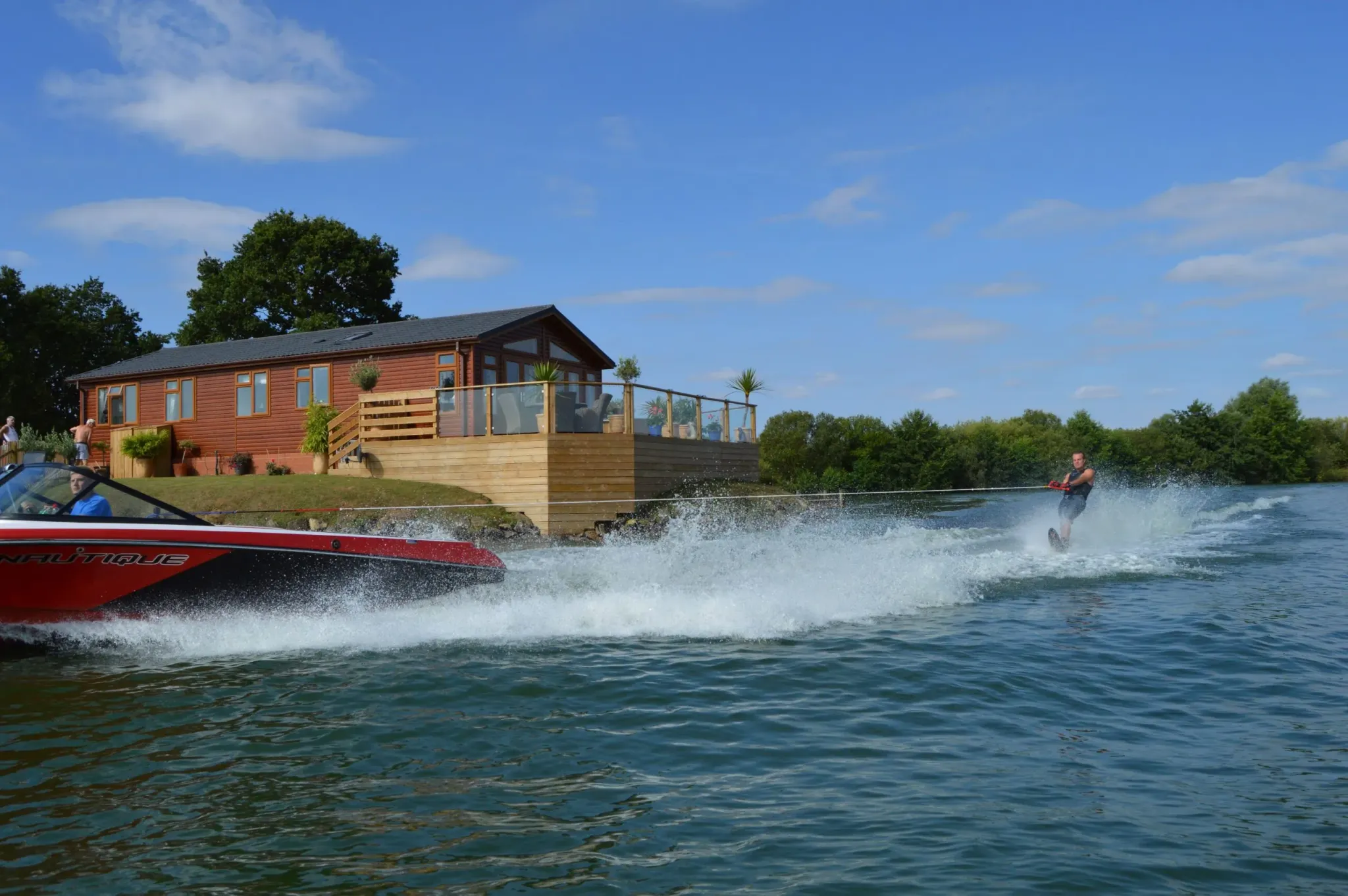 Water Skiing at Tallington Lakes