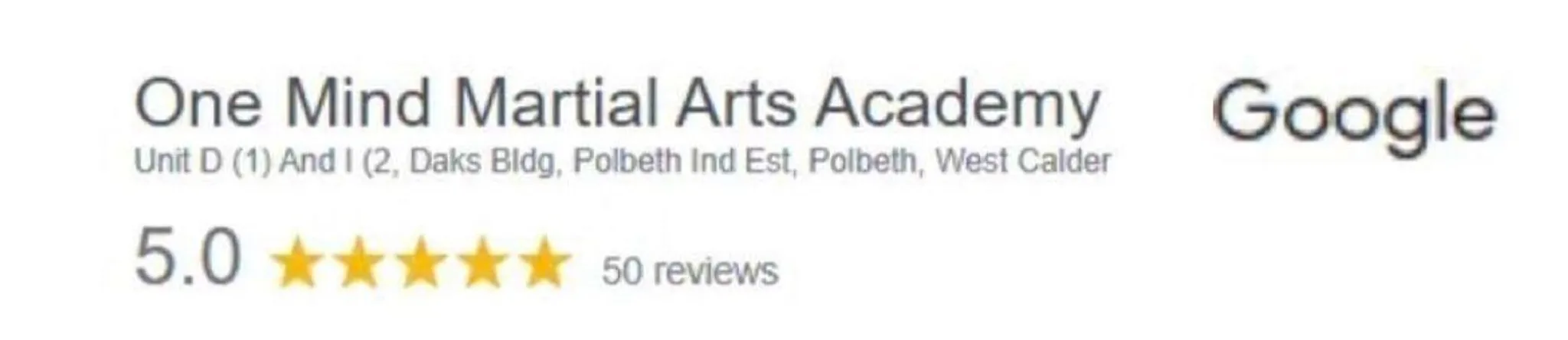 One Mind Martial Arts Academy