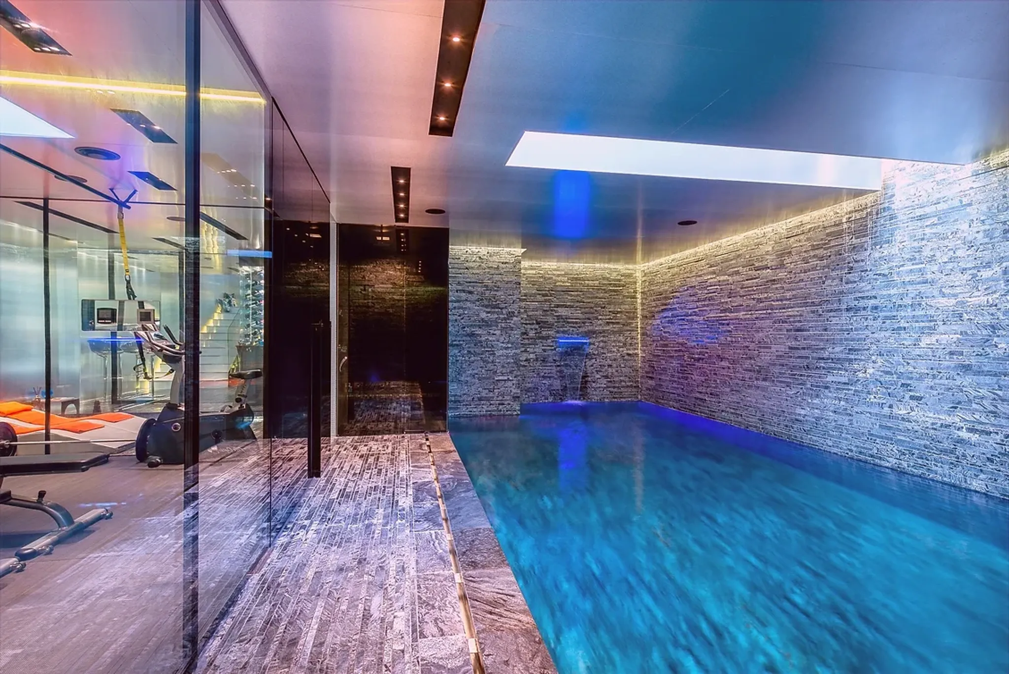 Pool In A Glass Box