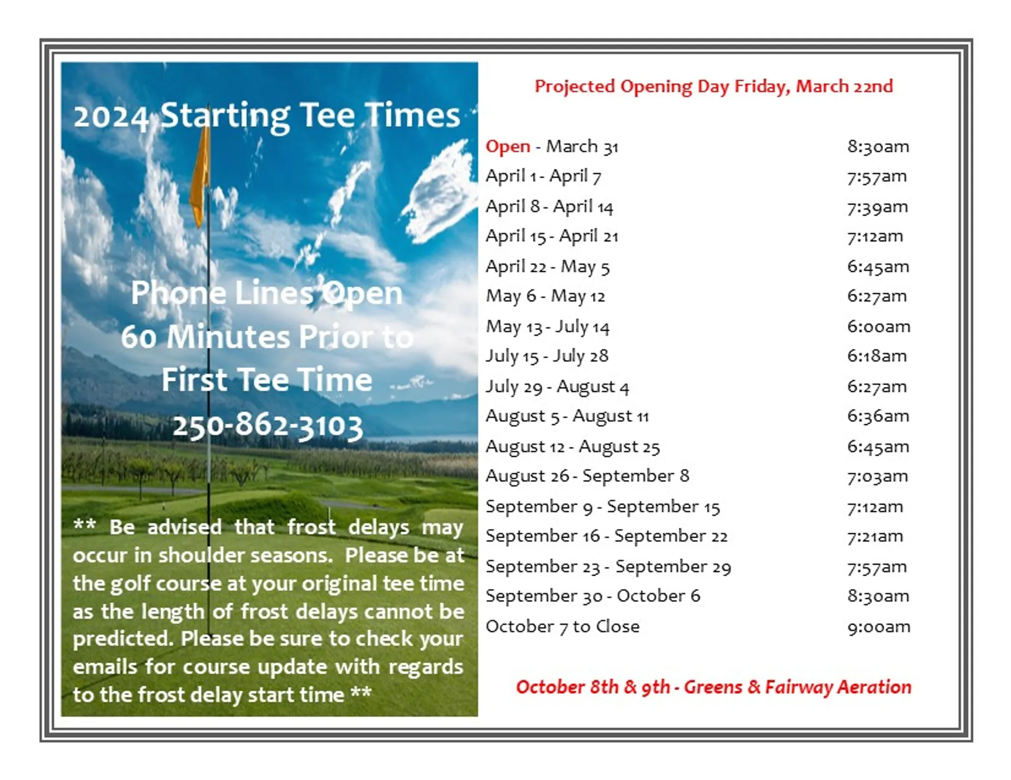 Mercedes Trophy Golf Event