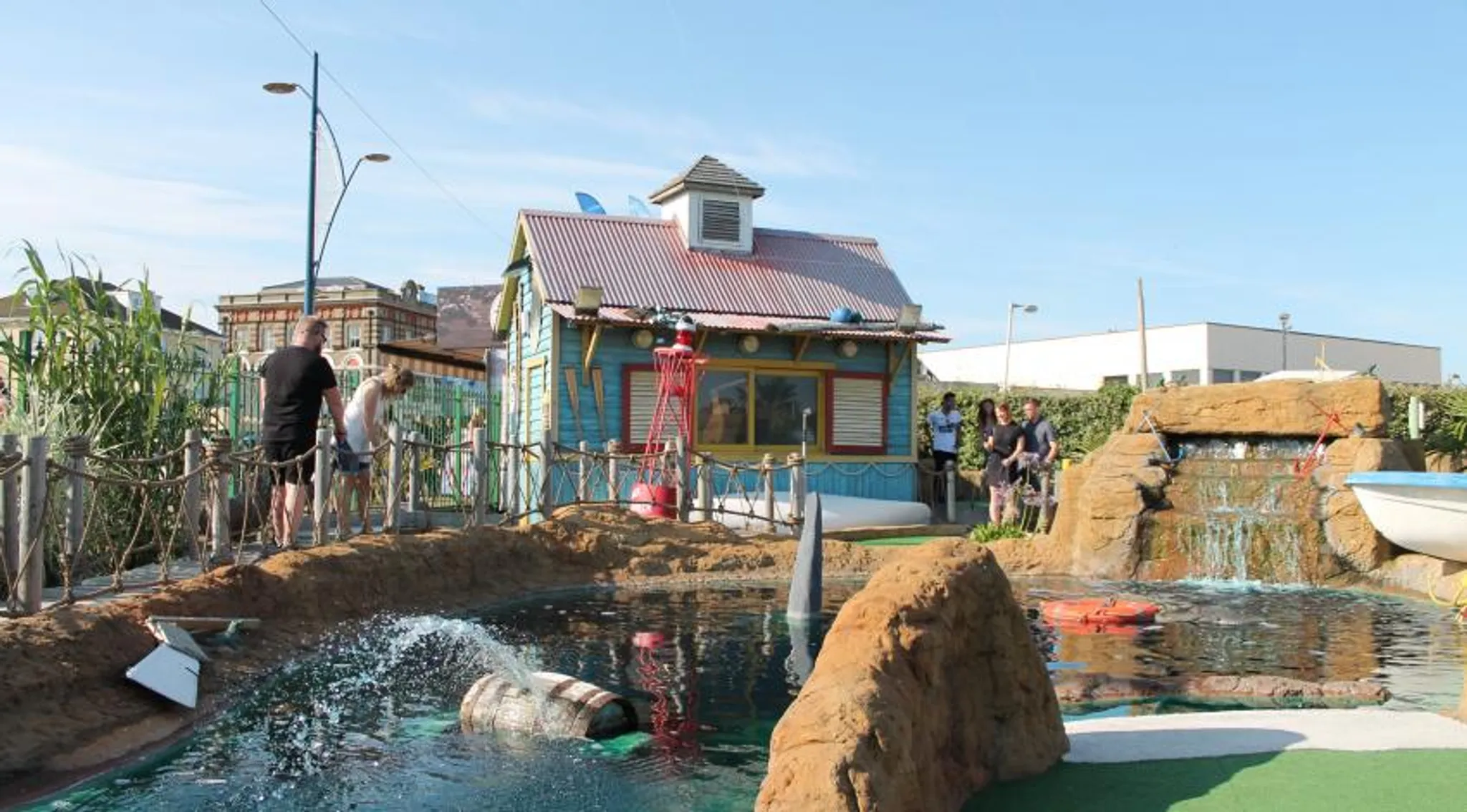 Castaway Island, Great Yarmouth - Adventure Golf Course