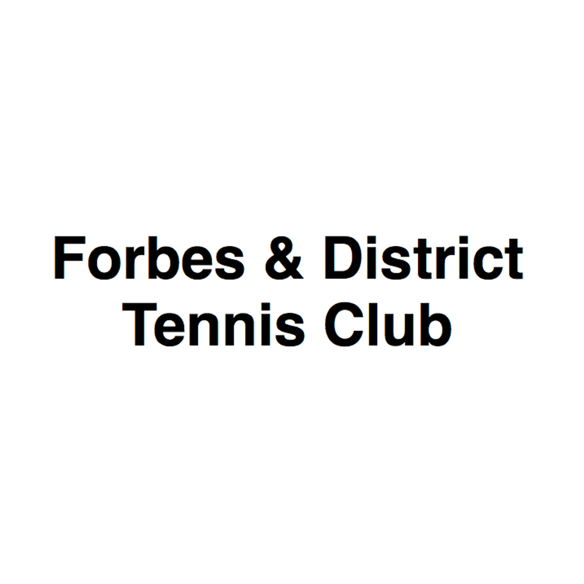 Forbes & District Tennis Club