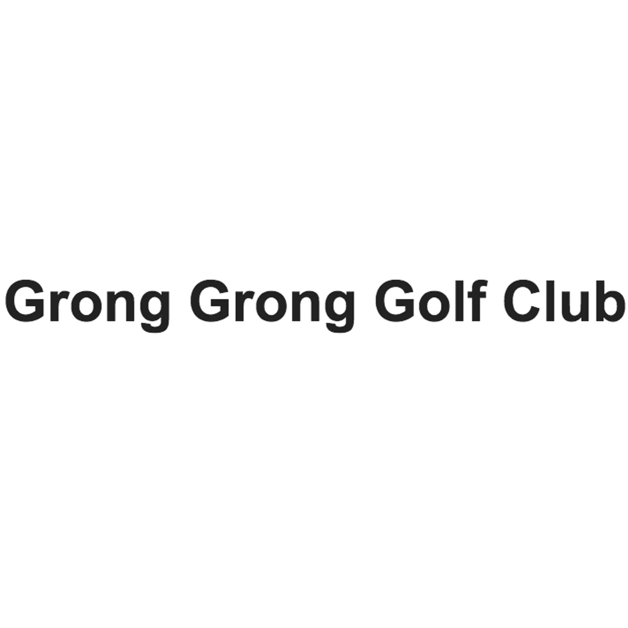 Grong Grong Golf Club