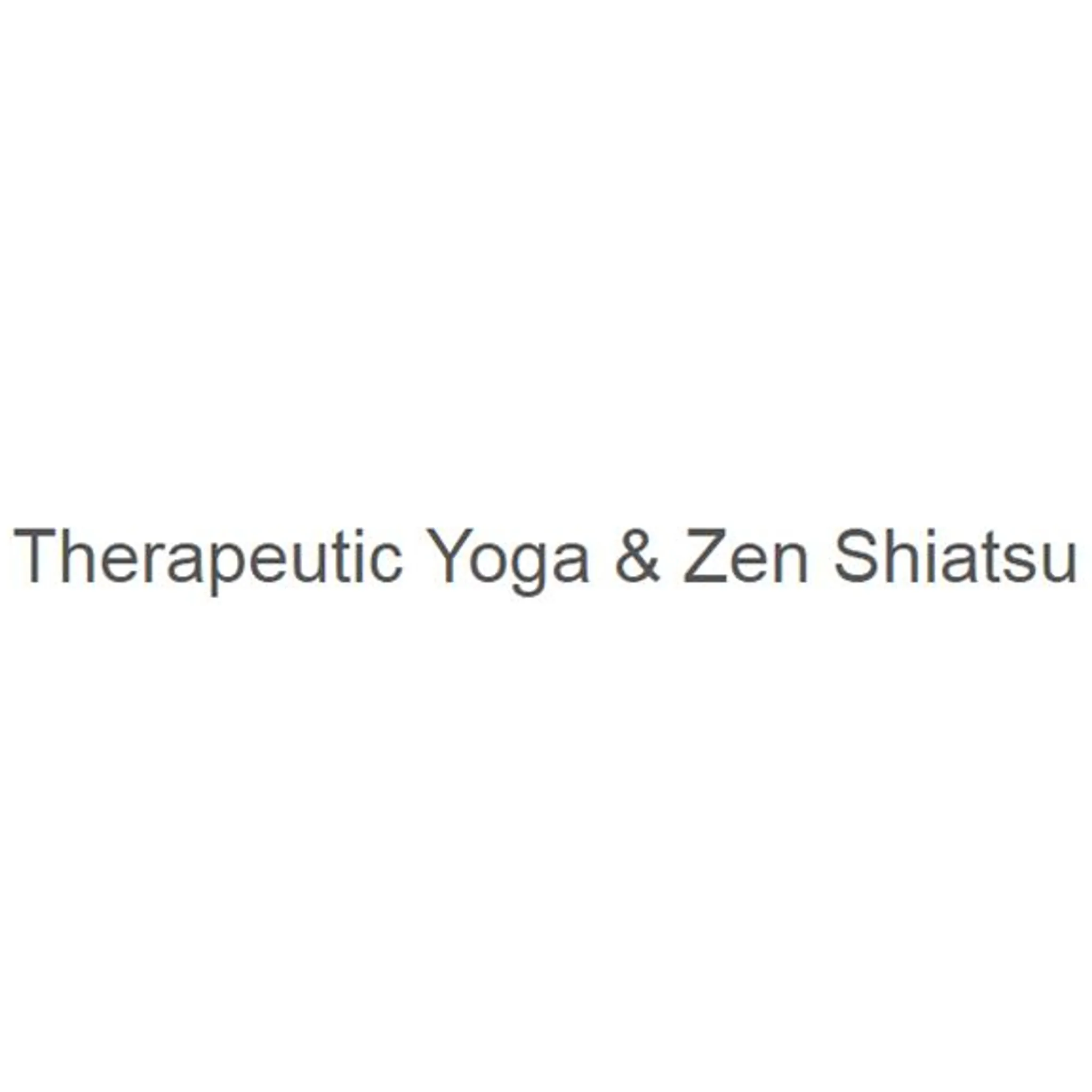 Therapeutic Yoga & Zen Shiatsu