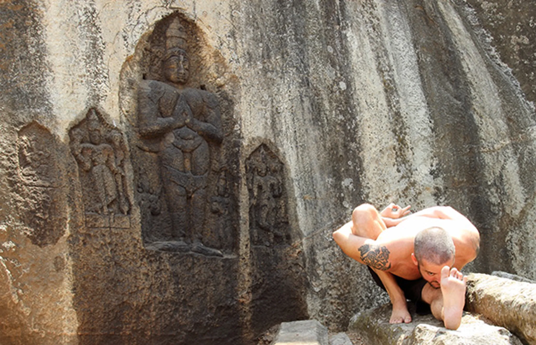 Yodha Yoga at Rokt climbing Gym