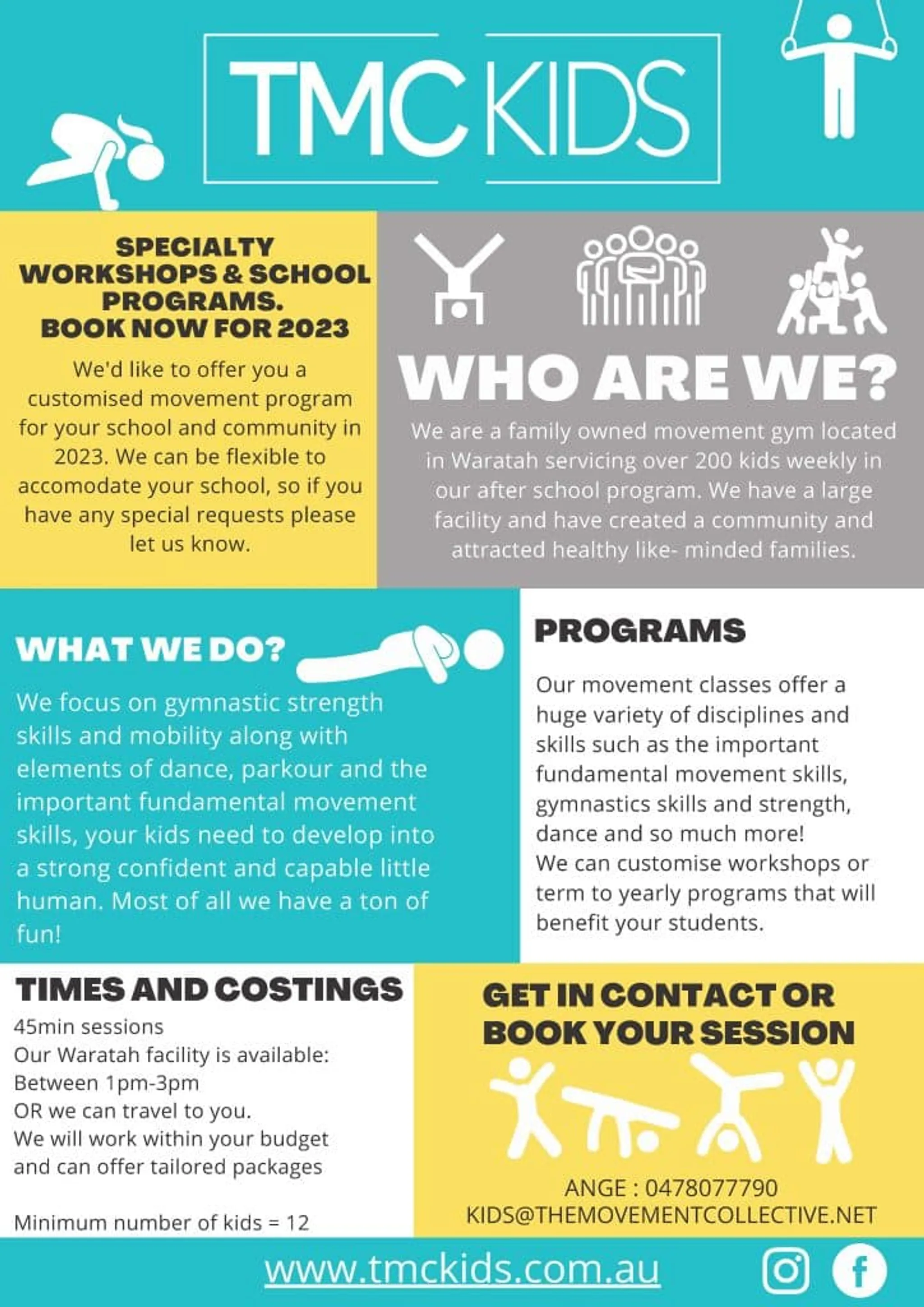 Menu Group exercise classes for all ages and abilities