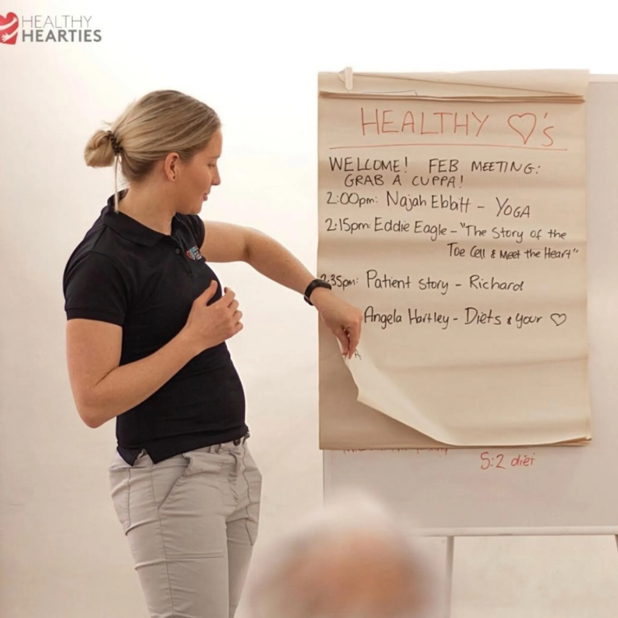 Healthy Hearties Support Group Catch Up